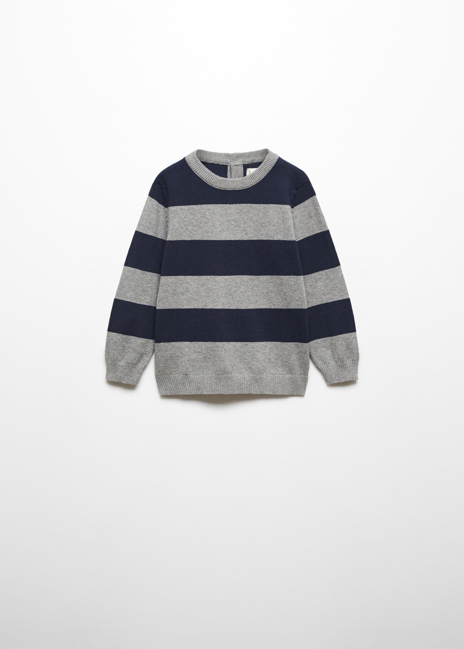 Gestreifter Strickpullover - Artikel ohne Model
