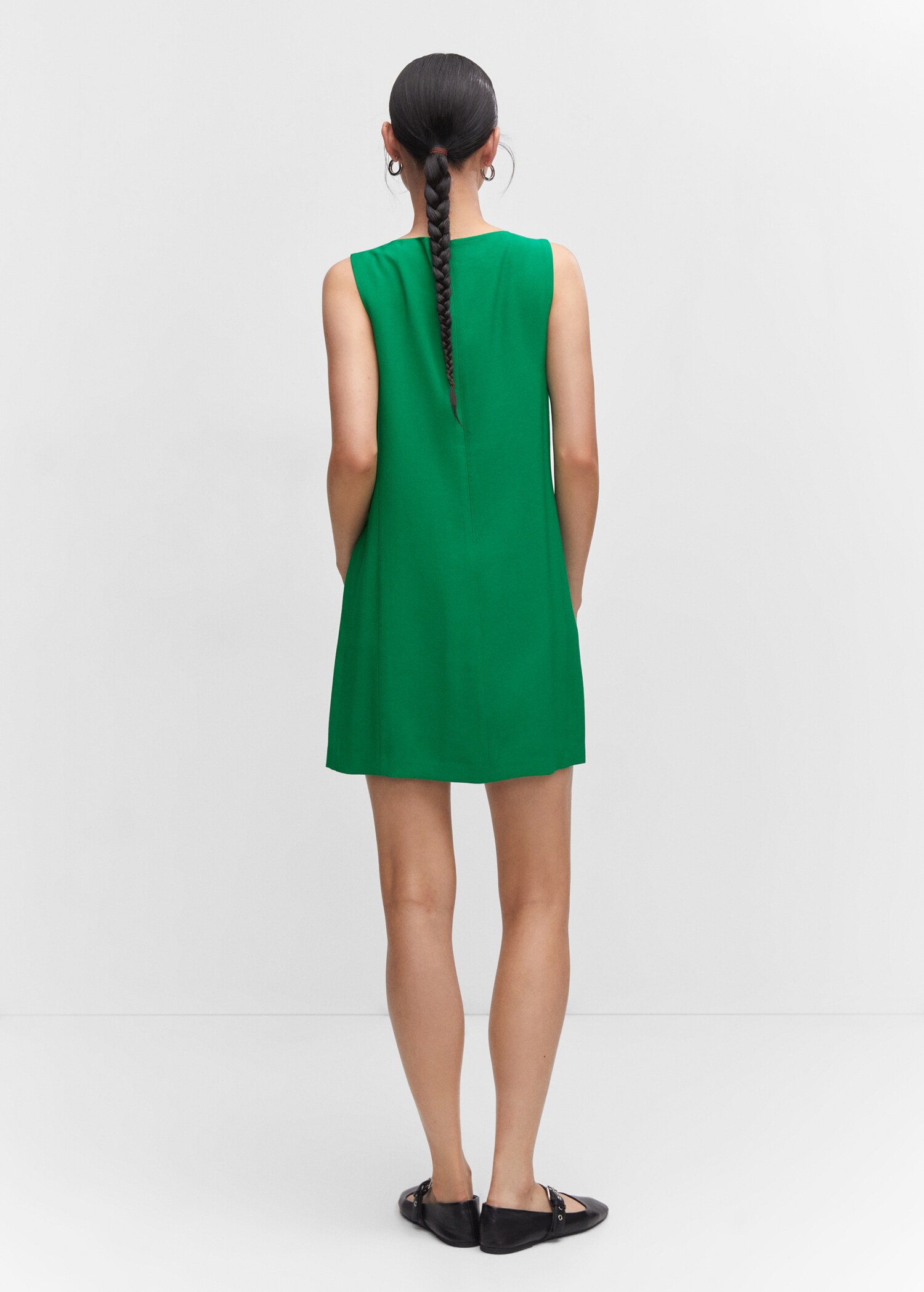Robe courte sans manches - Verso de l’article