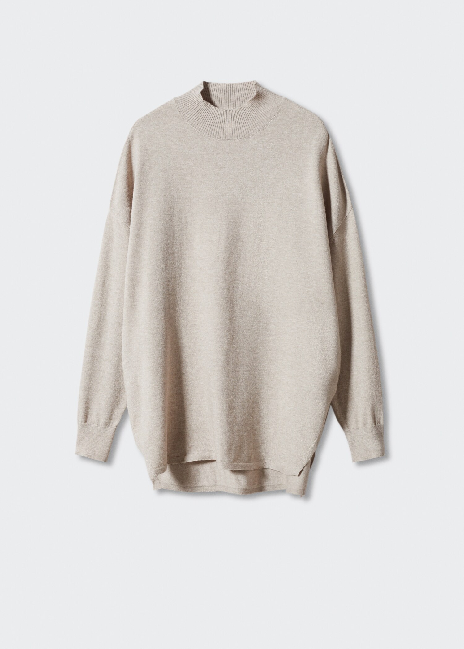 Pull-over oversize col montant - Article sans modèle