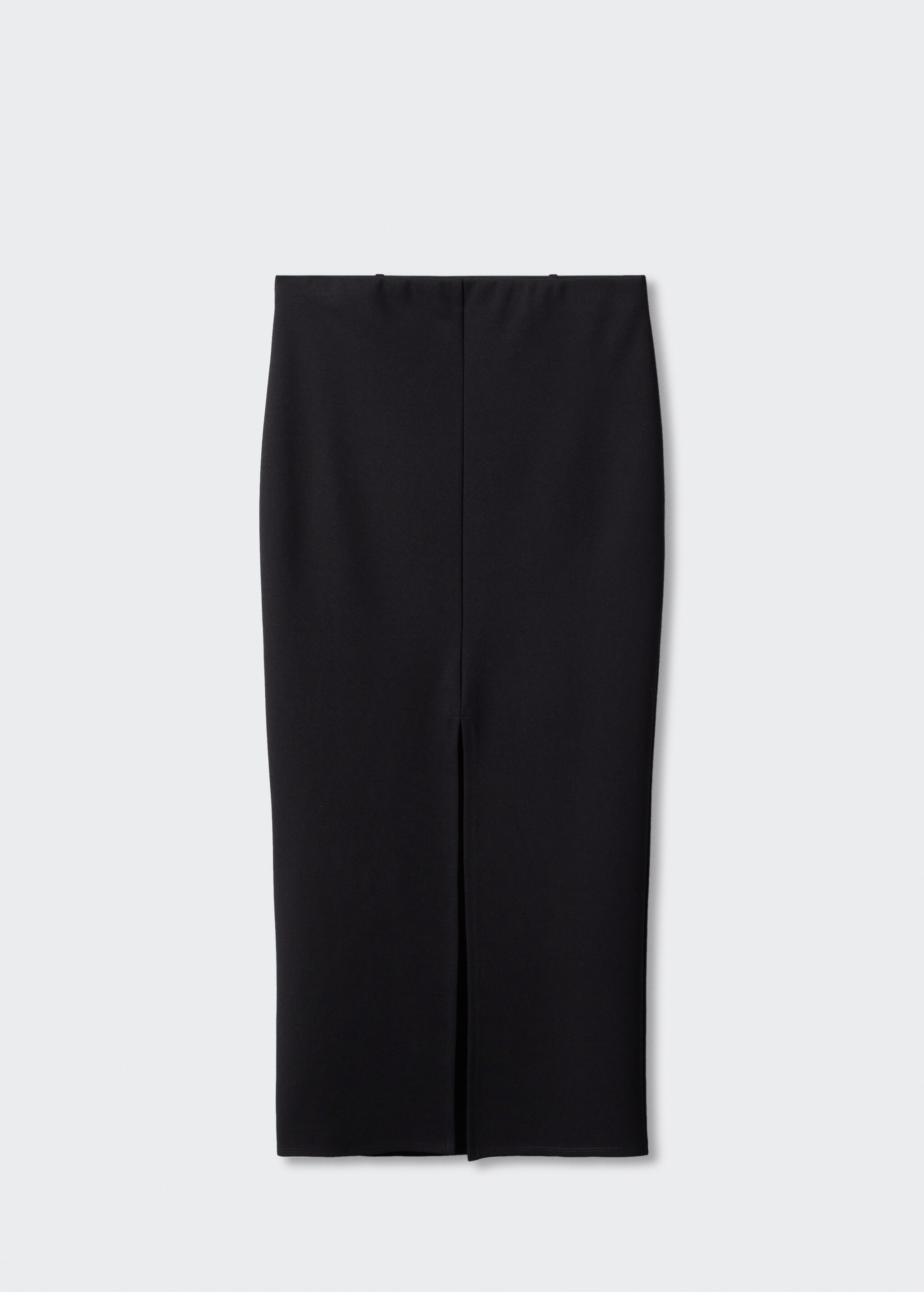 Front slit midi skirt - Article without model