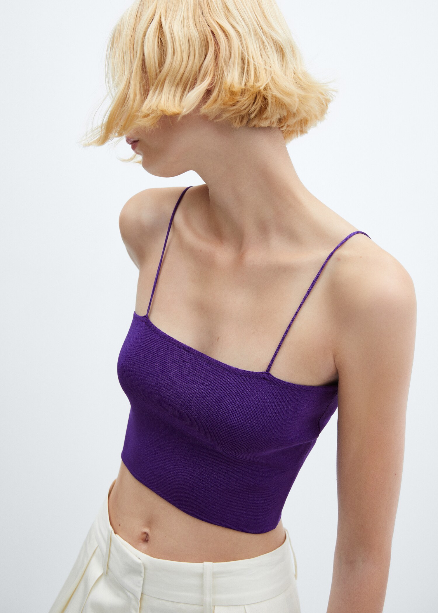 Crop top maille - Détail de l'article 1