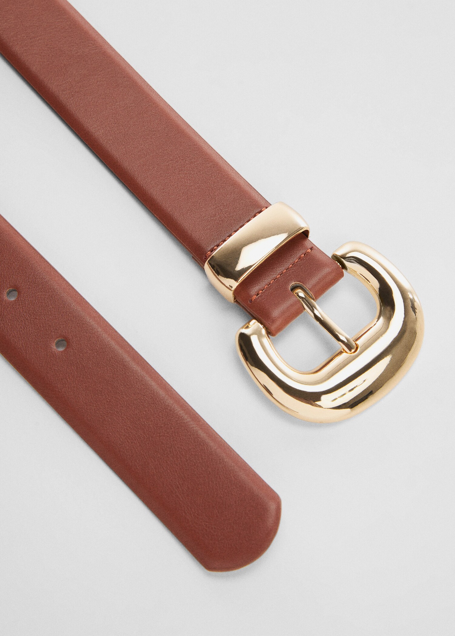 Metal buckle belt - Medium plane
