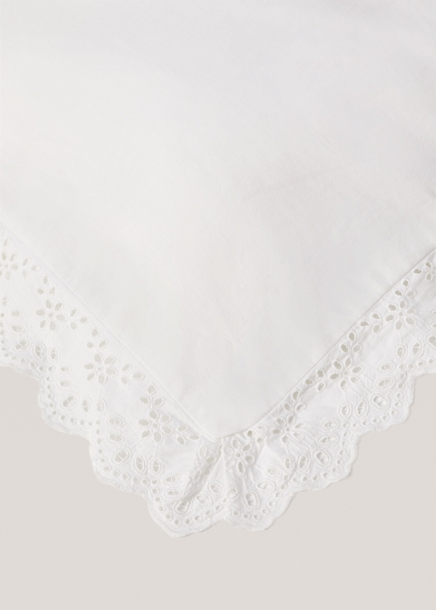 Housse de couette brodée volant Lit 180/200 cm - Détail de l'article 1