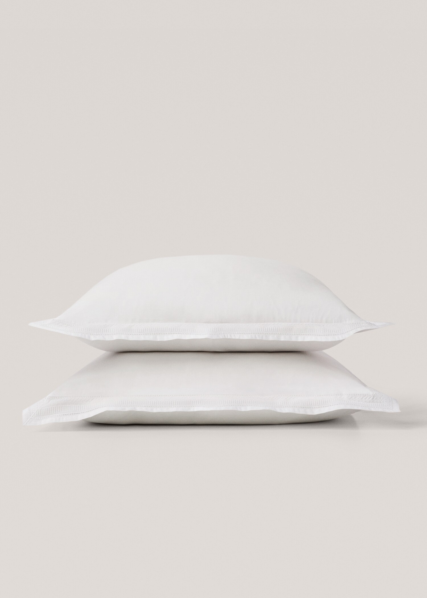 Housse coussin détails brodés 60x60 cm - Détail de l'article 3