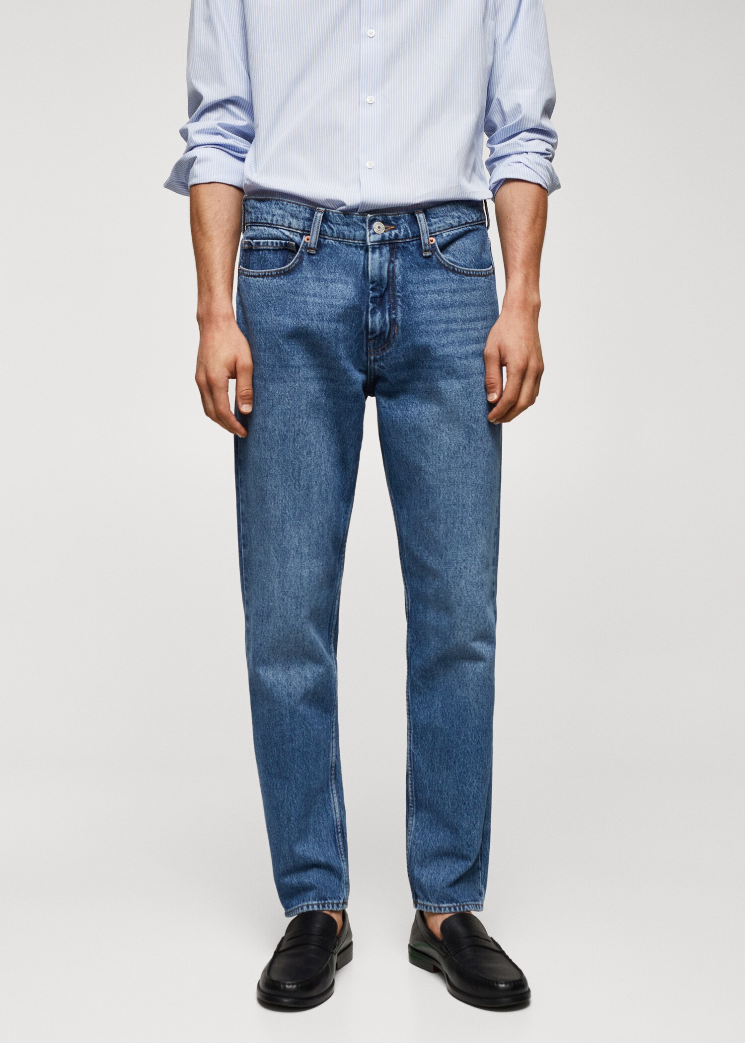Jean Bob straight-fit - Plan moyen