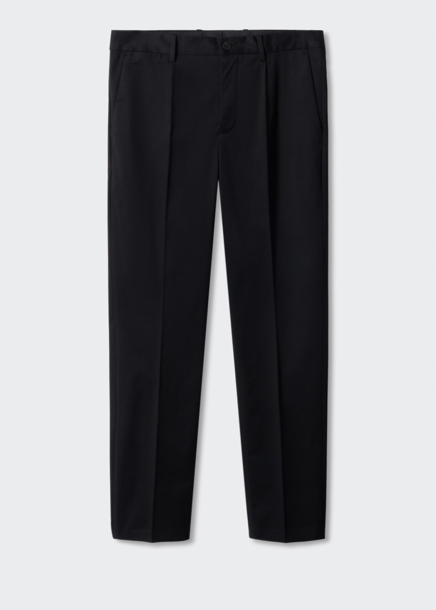 Chino nadrág slim fit pamut tűzött - Termék modell nélkül