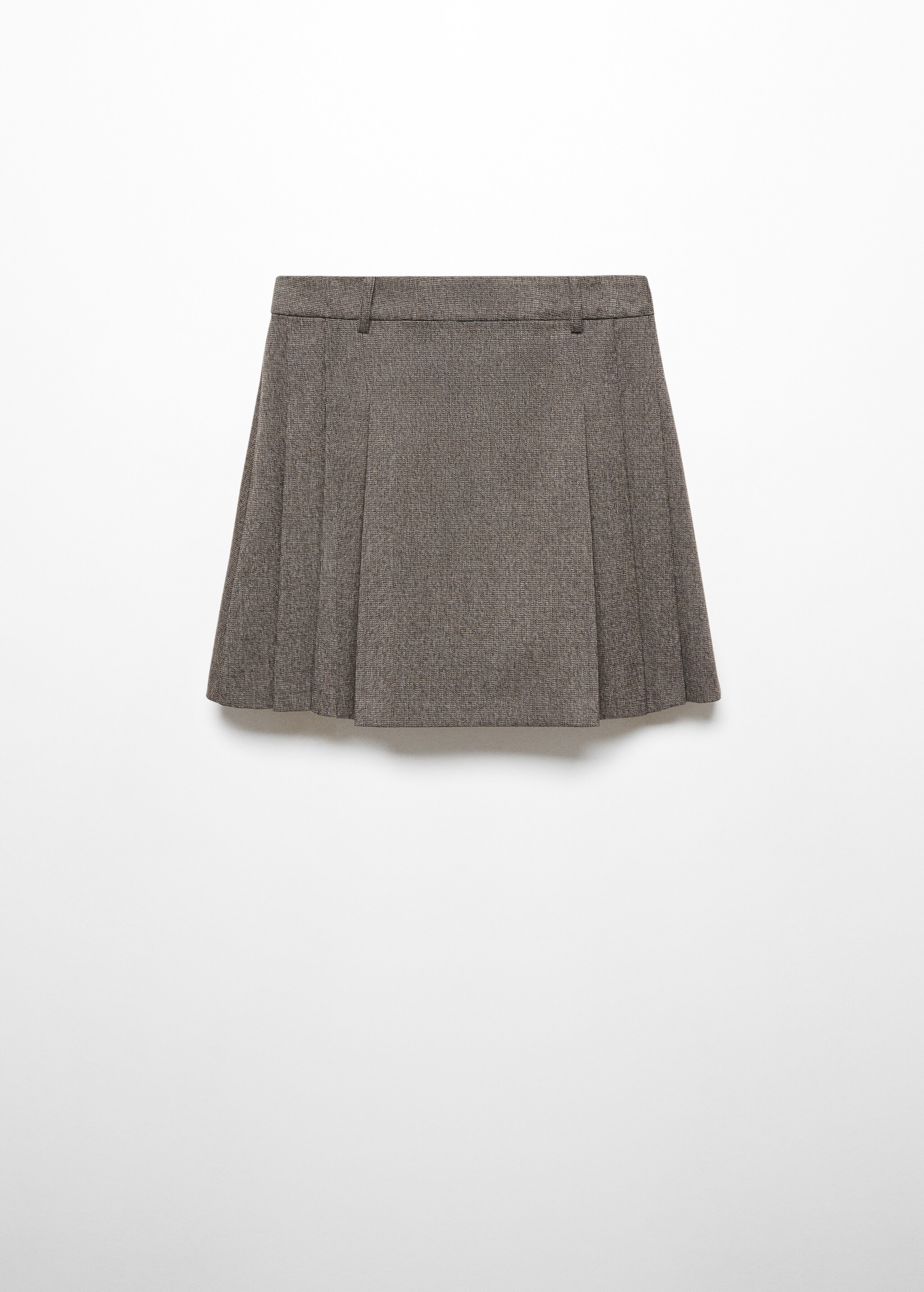 Pleated mini-skirt - Article without model