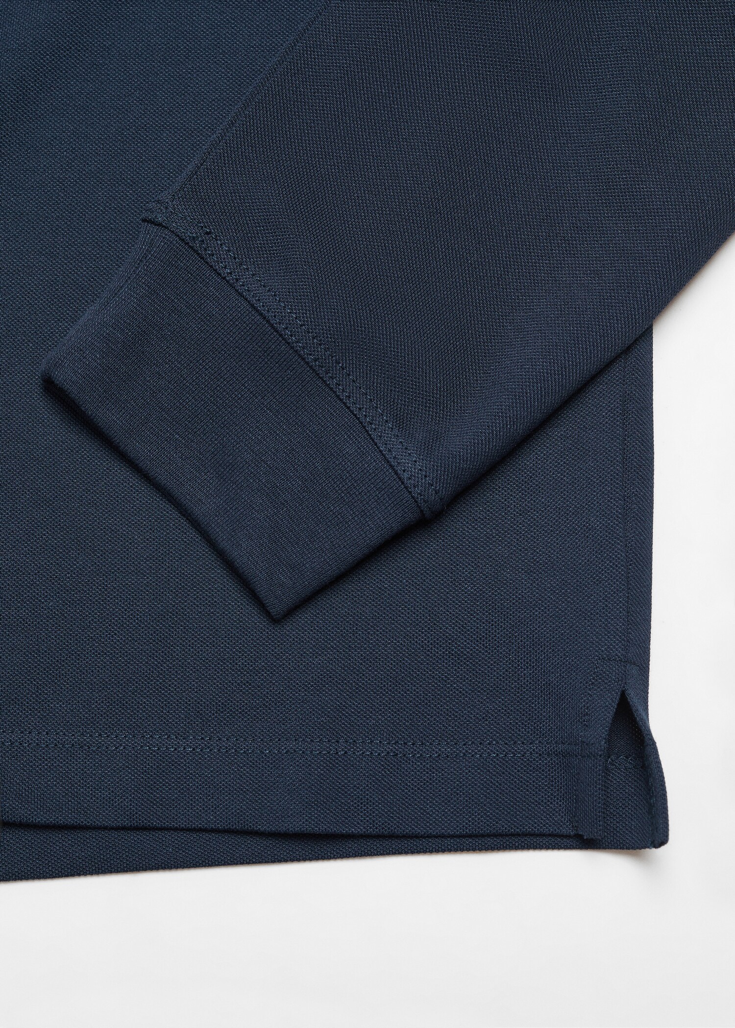 T-shirt piqué de coton manches longues  - Détail de l'article 8