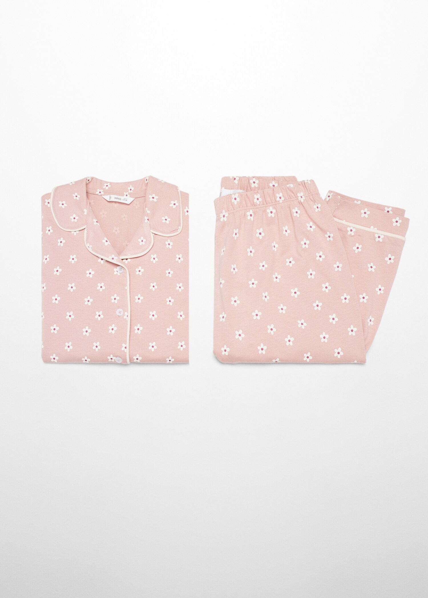 Printed long pyjamas - Details of the article 0