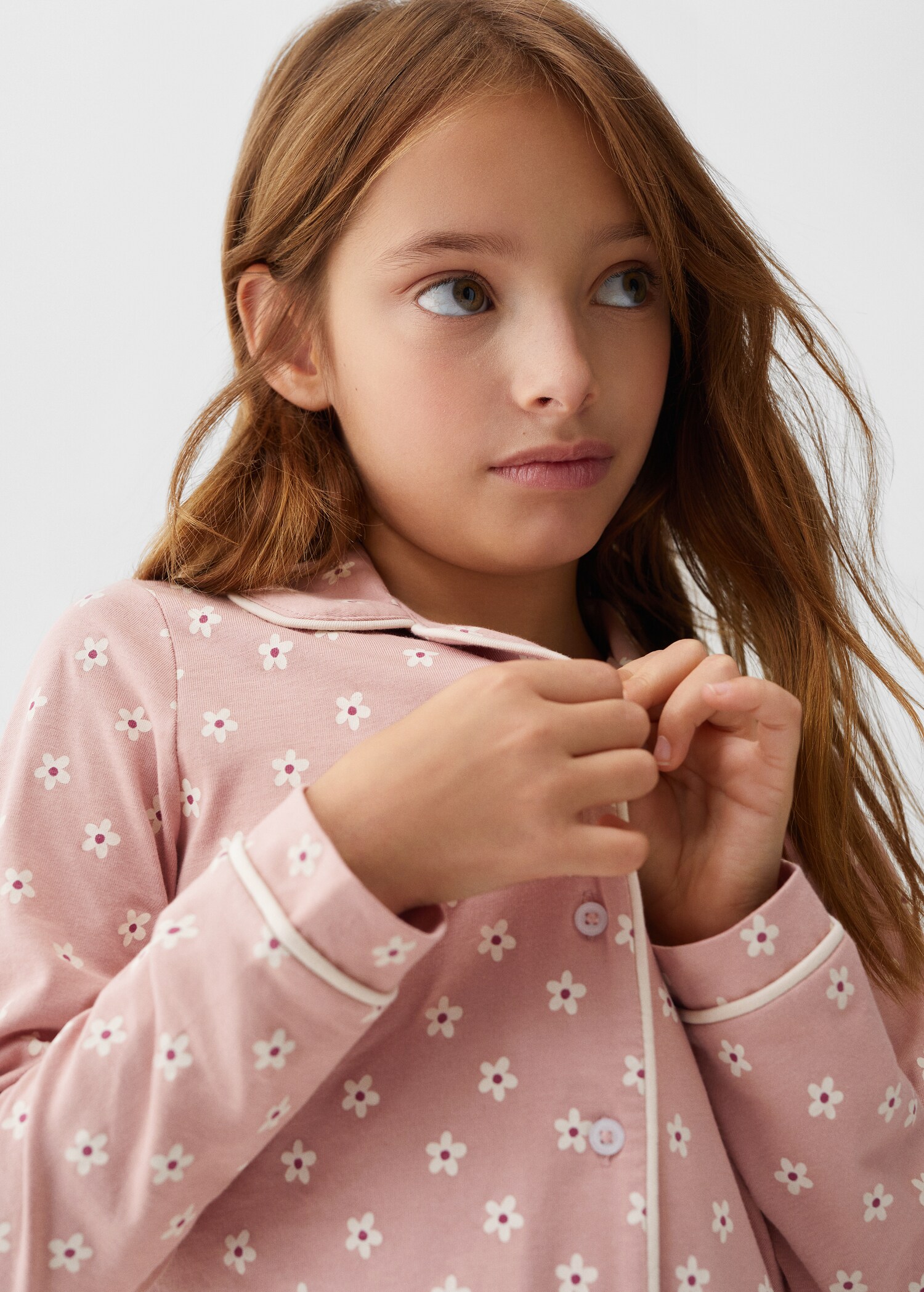 Printed long pyjamas - Details of the article 1