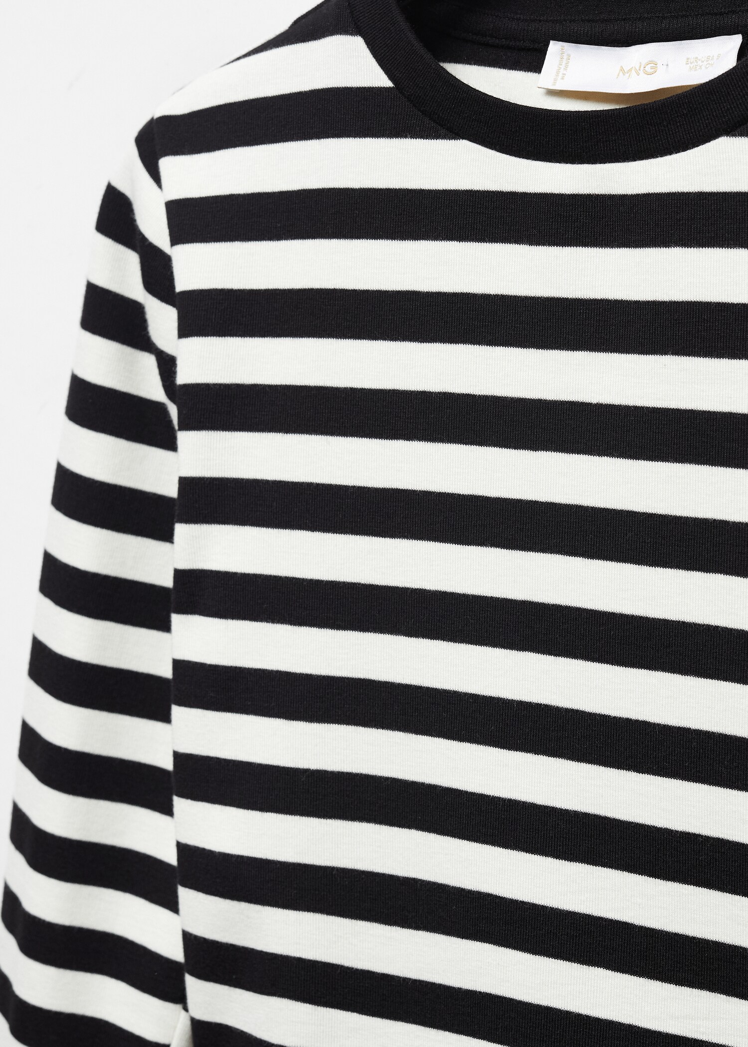 Striped crop T-shirt - Details of the article 8