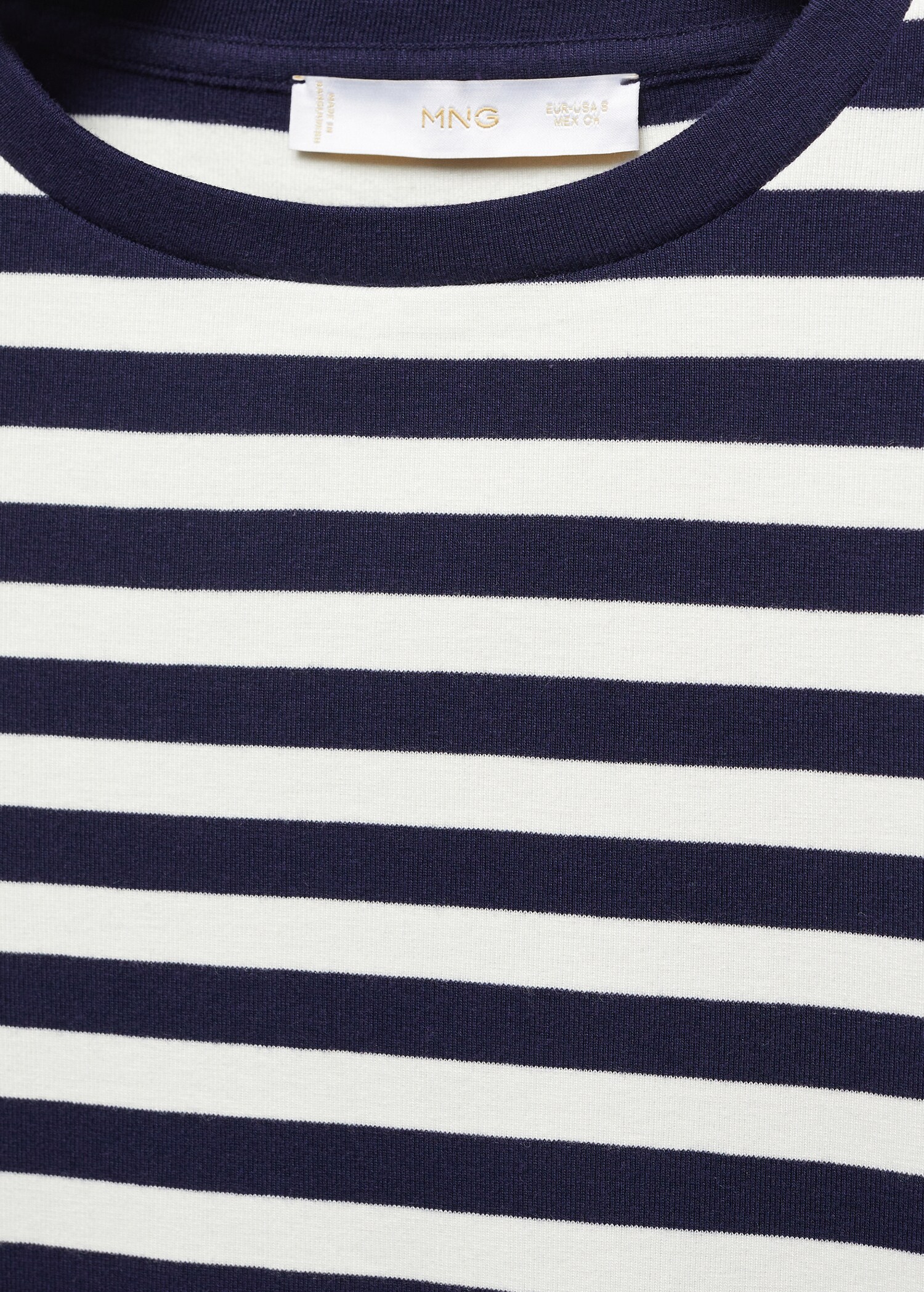 Striped crop T-shirt - Details of the article 8