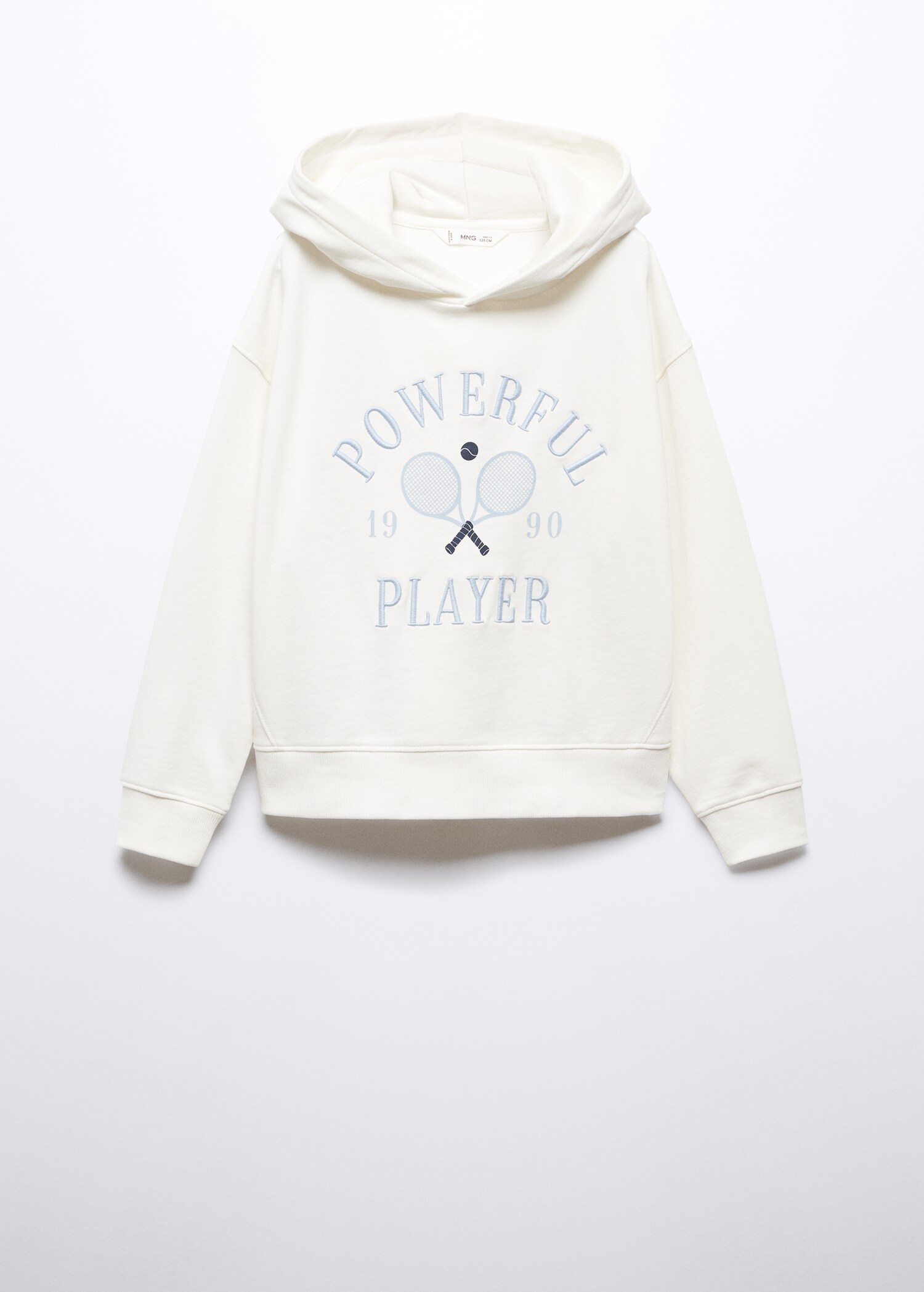 Sweat-shirt capuche message - Article sans modèle
