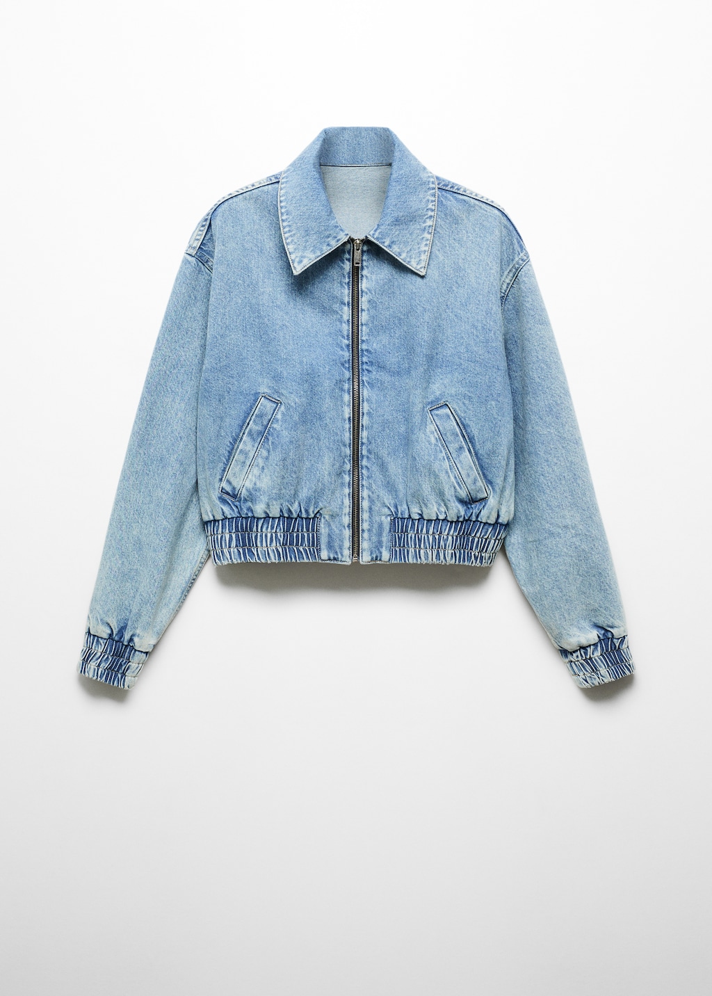 Denim bomber jacket Women MANGO Gibraltar