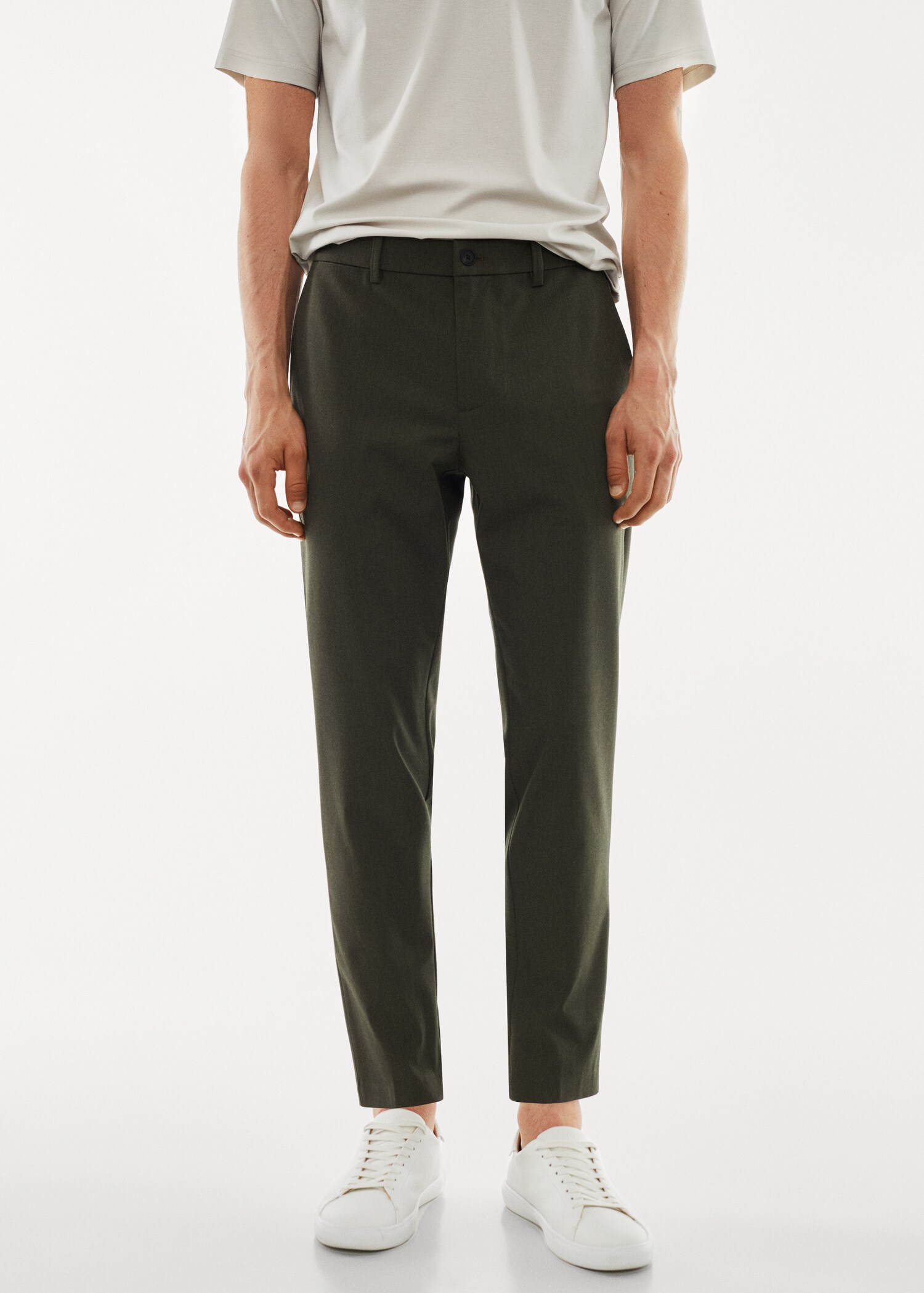Παντελόνι slim fit stretch - Μεσαίο πλάνο