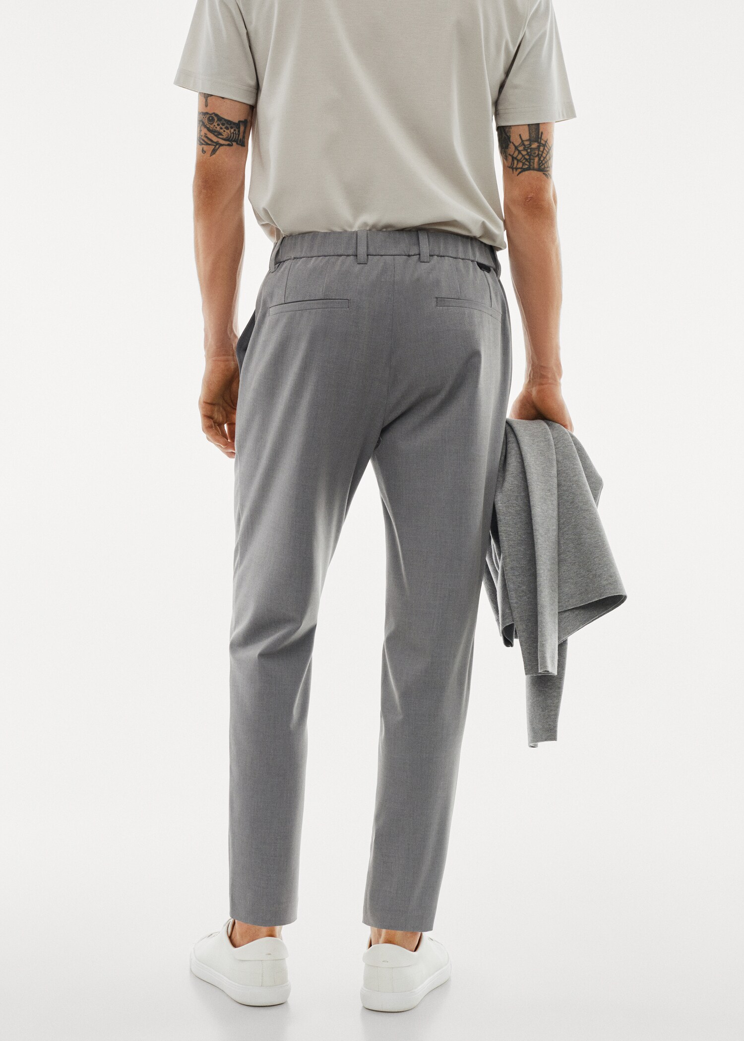 Παντελόνι slim fit stretch - Πίσω όψη προϊόντος