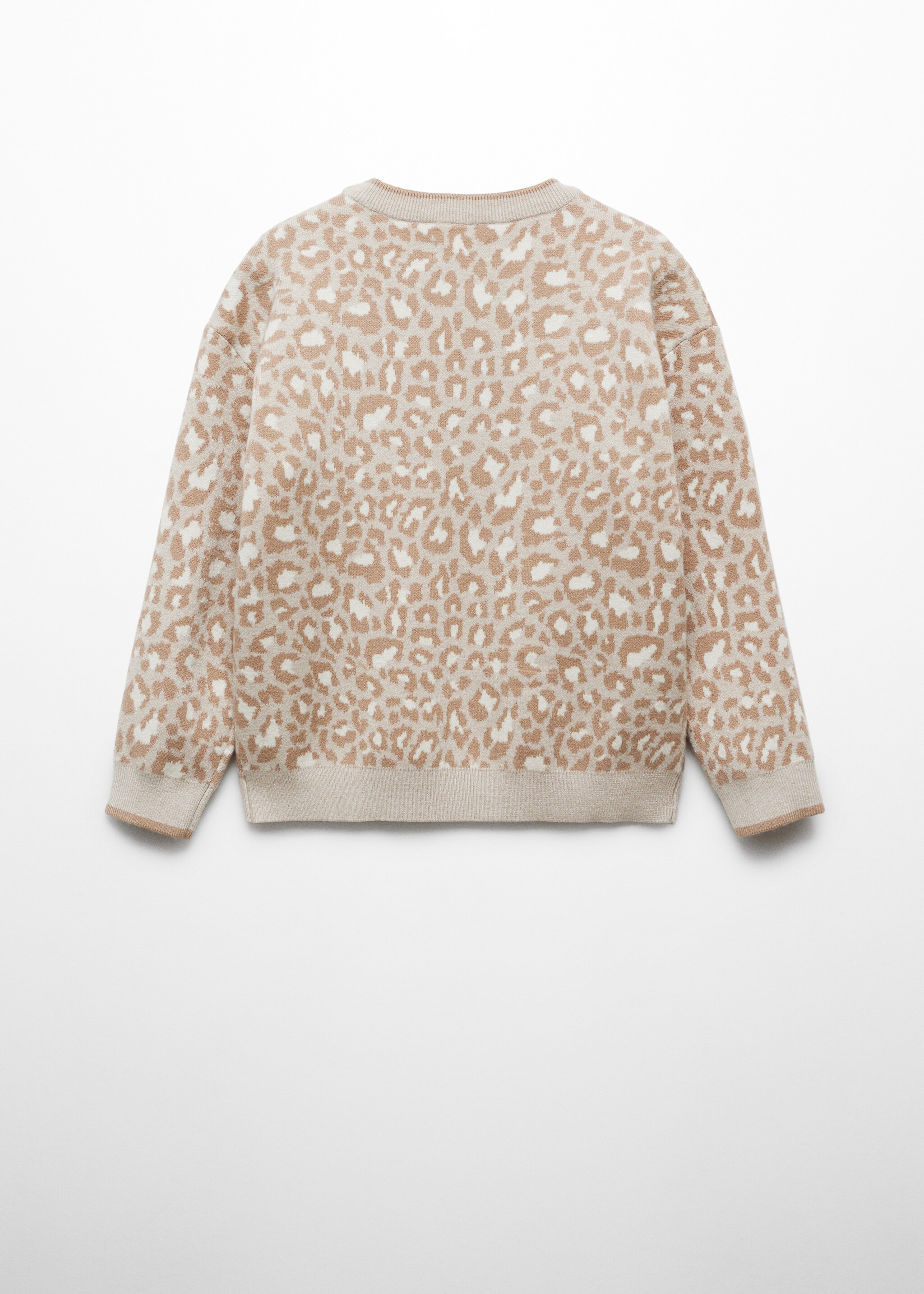 Leopard print sweater - Reverse of the article