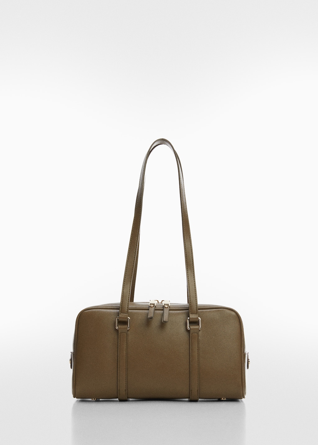 Double handle bowling bag Women MANGO Kosovo