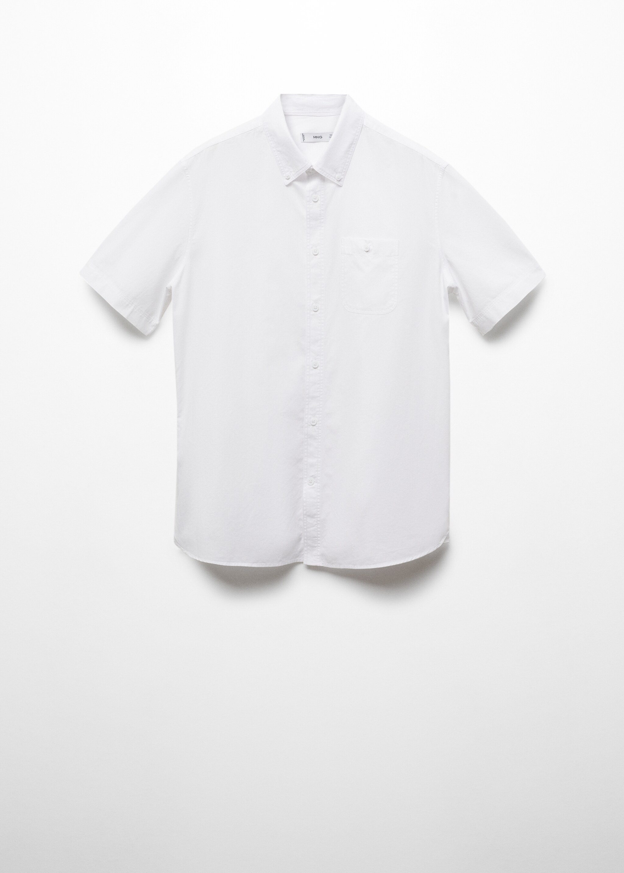 Рубашка regular fit 100% хлопок - Изделие без модели