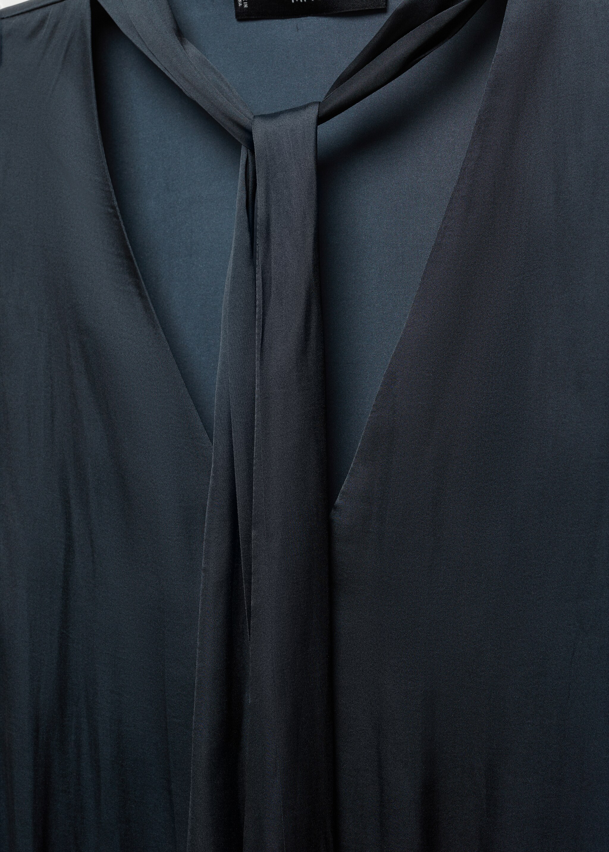 Bow satin blouse - Details of the article 8