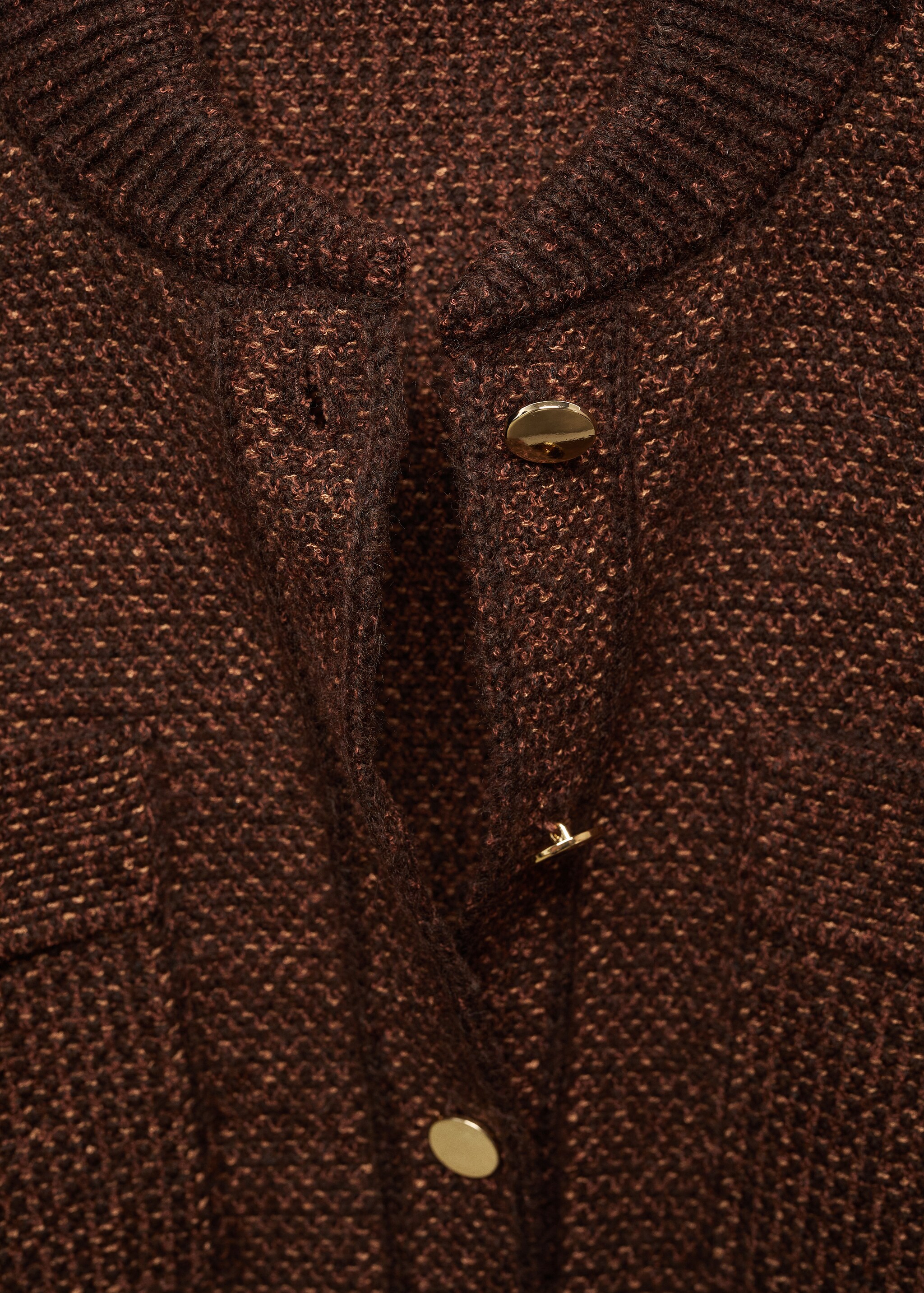 Bomber-style cardigan with pockets - Details of the article 8