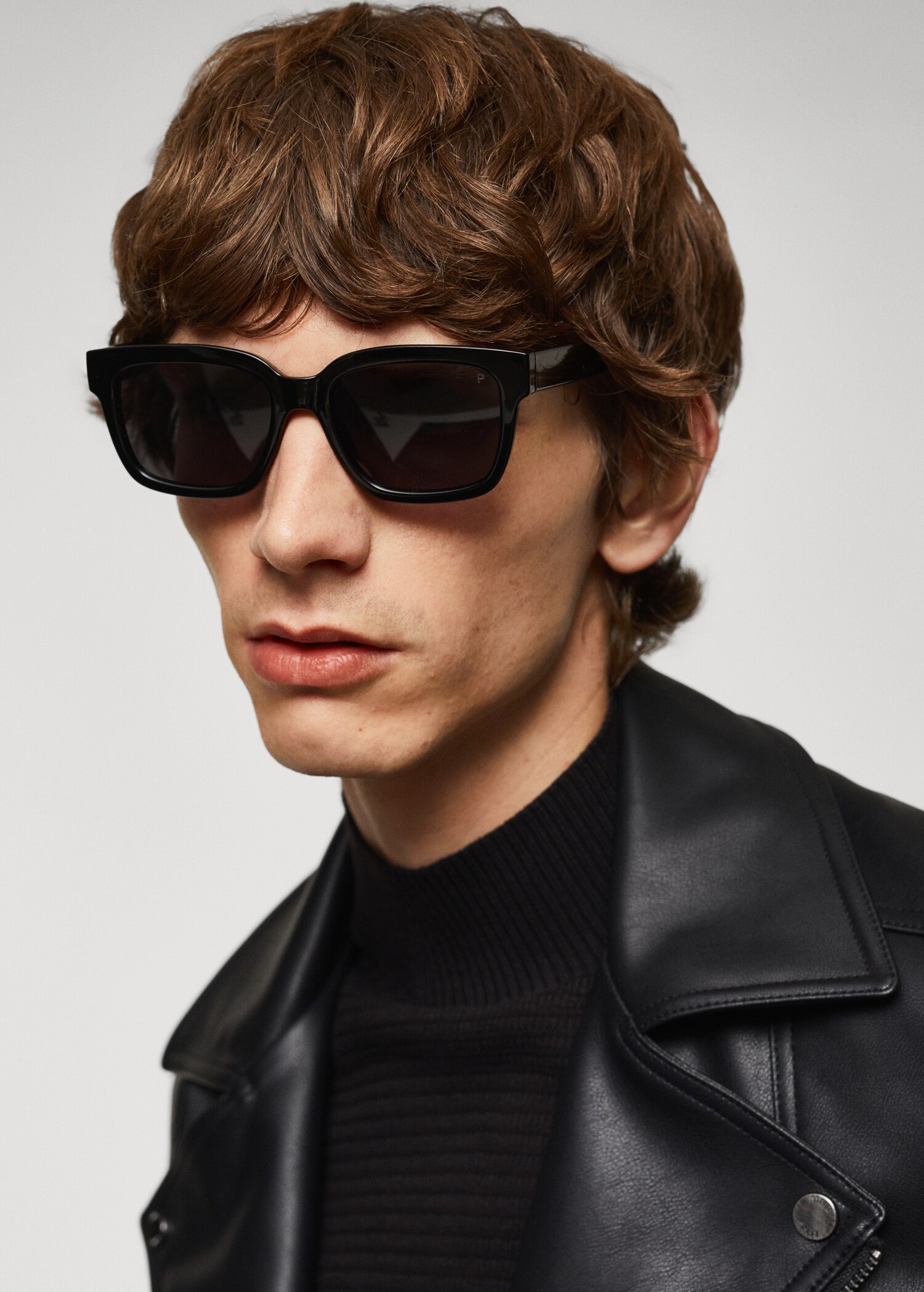 Chaqueta perfecto efecto piel  - Detalle del artículo 1