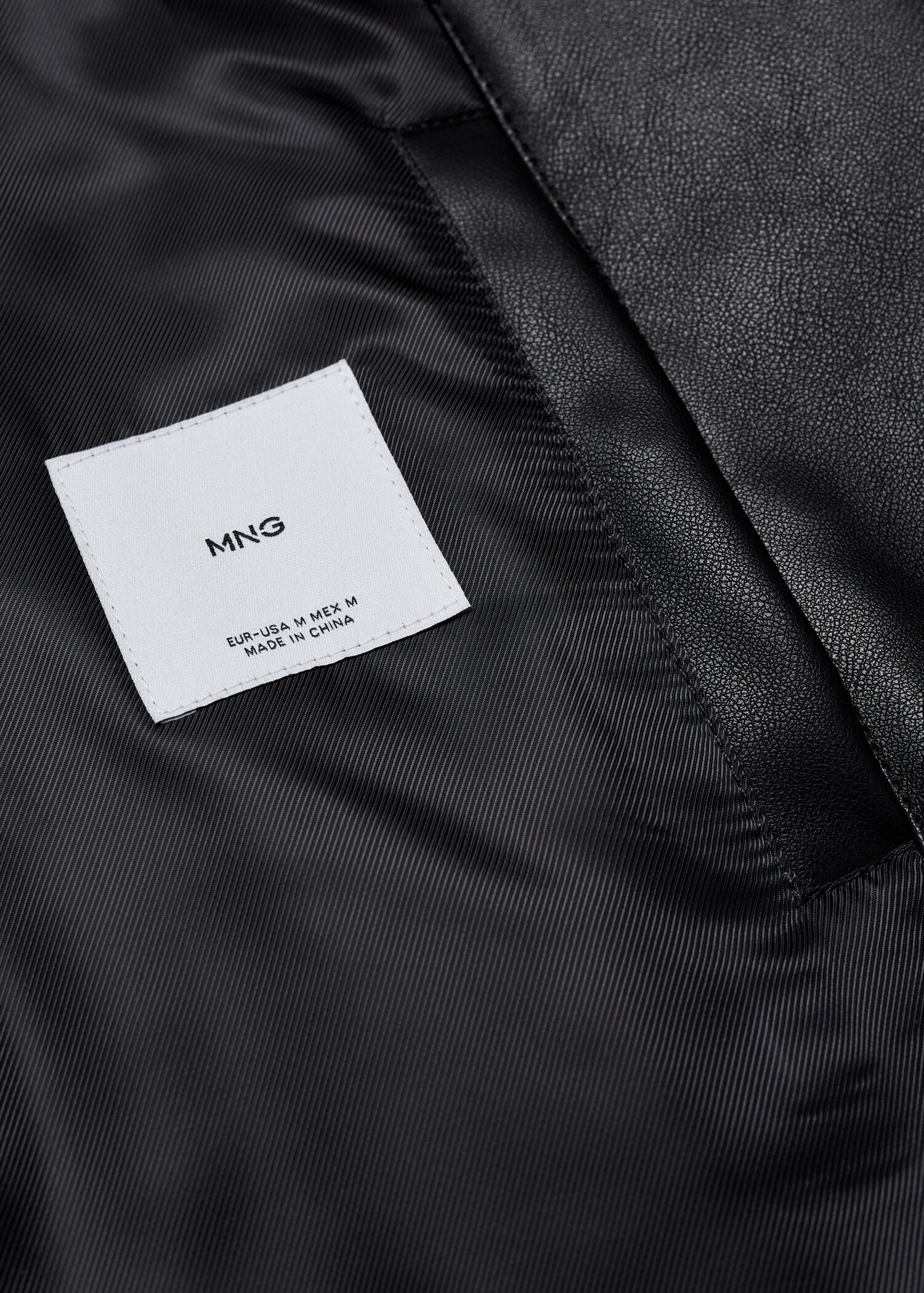 Chaqueta perfecto efecto piel  - Detalle del artículo 8