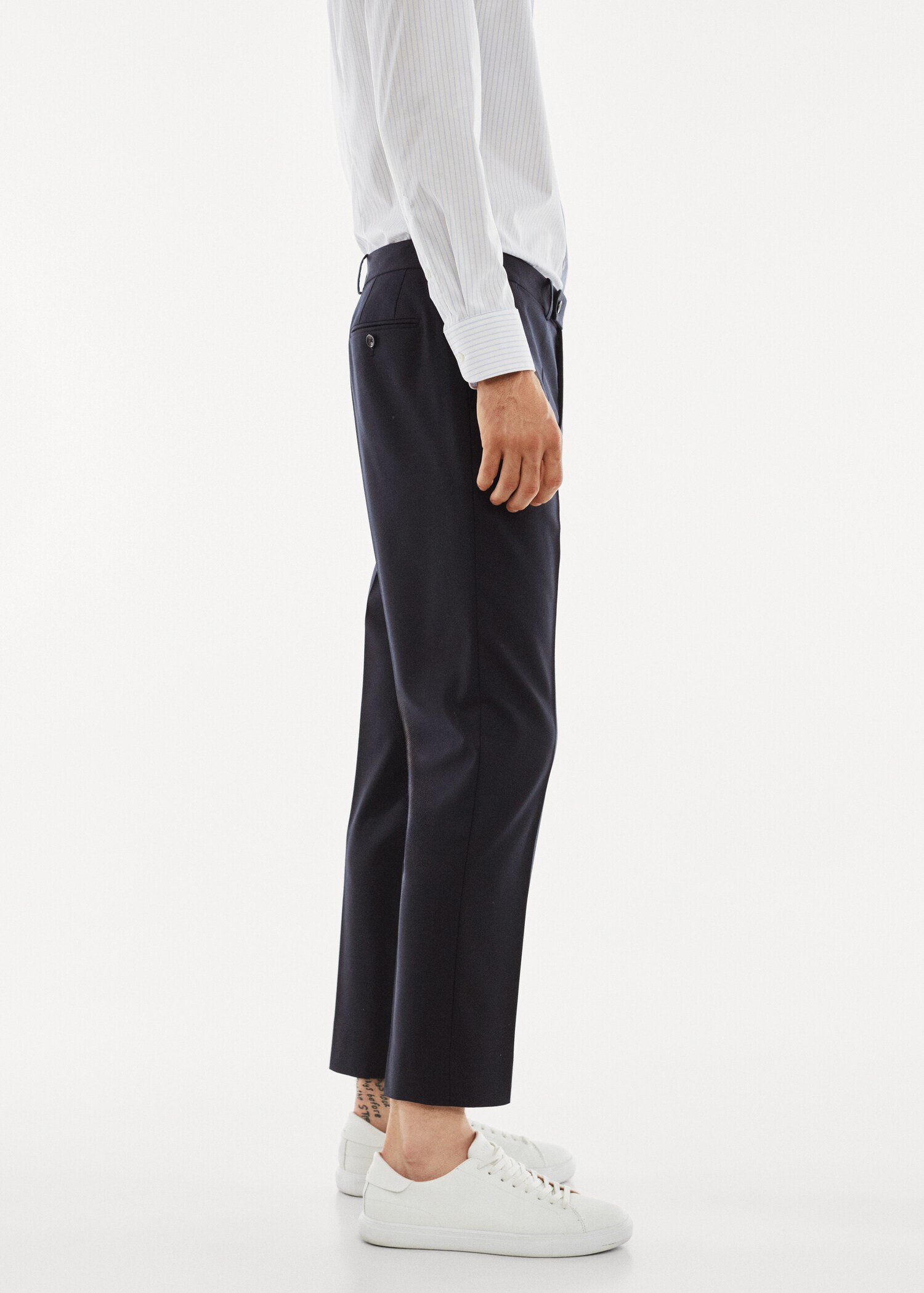 Pantalón traje lana virgen comfort strech - Detalle del artículo 2