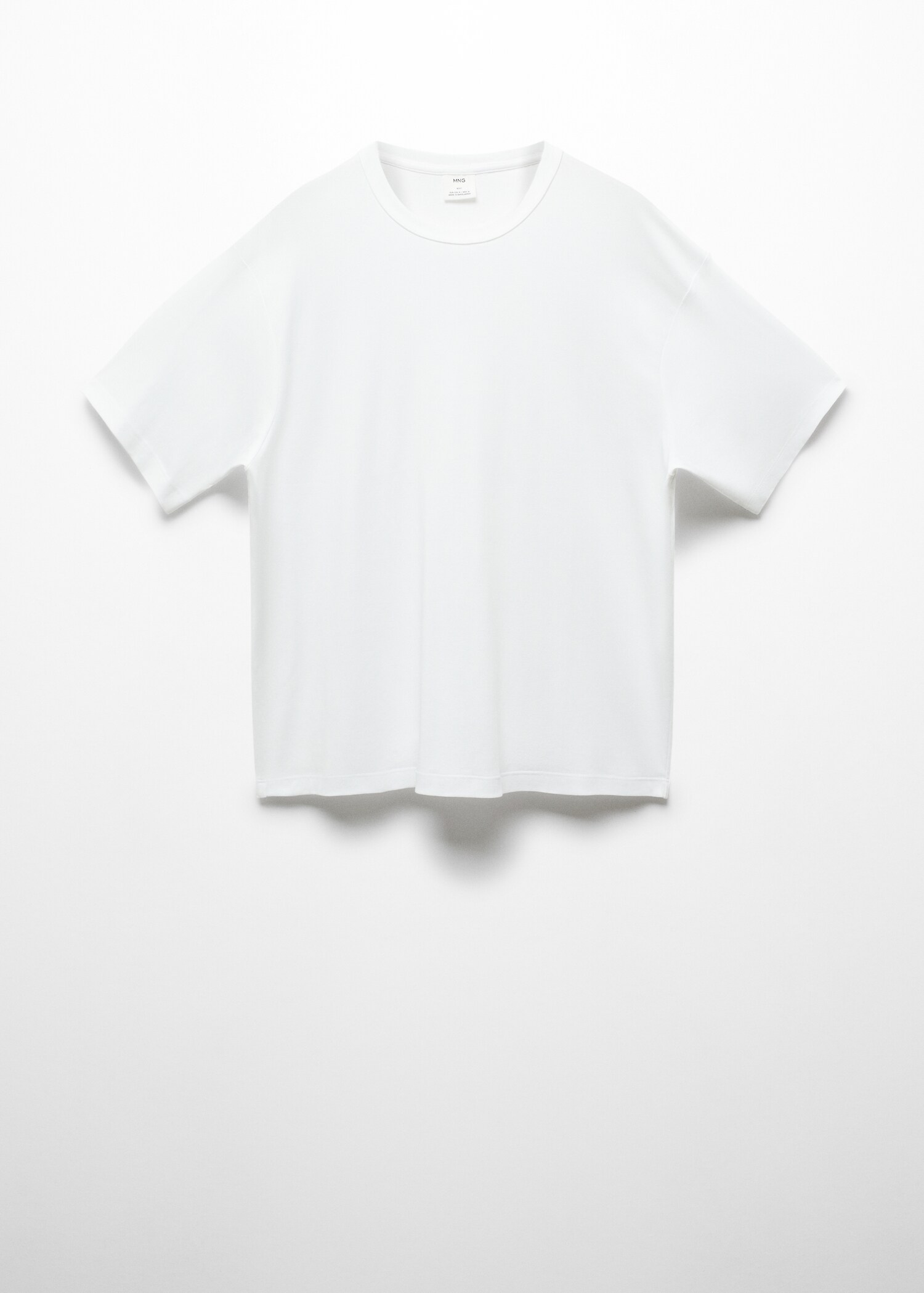 Camiseta 100% algodón relaxed fit - Artículo sin modelo
