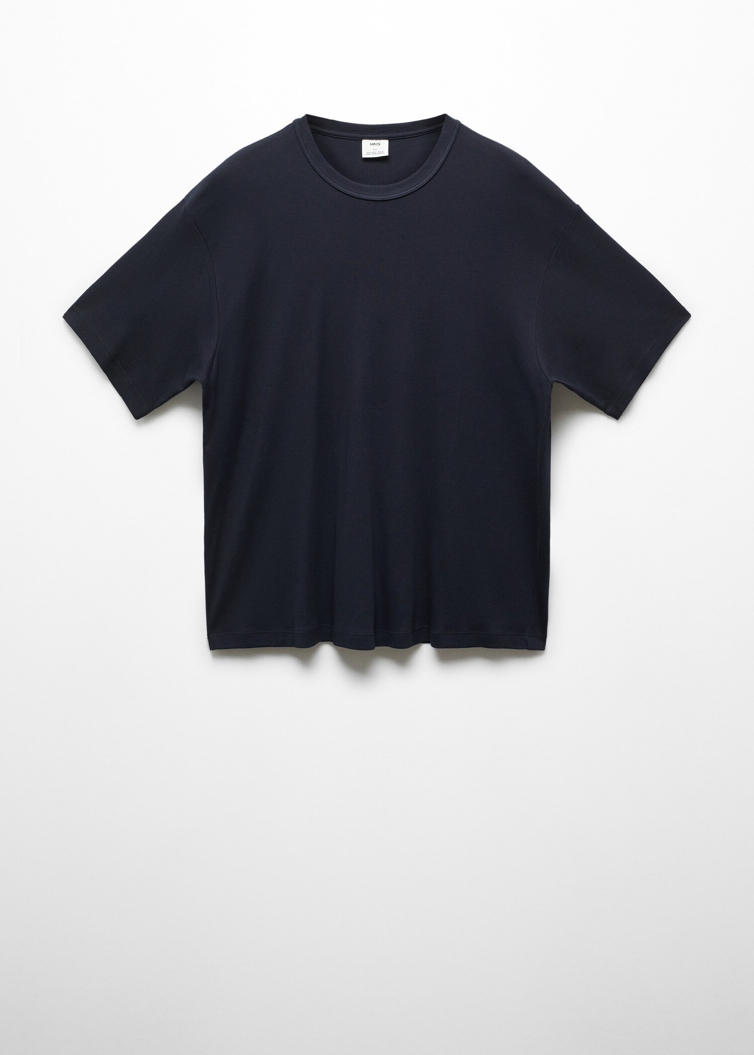 Camiseta 100% algodón relaxed fit - Artículo sin modelo