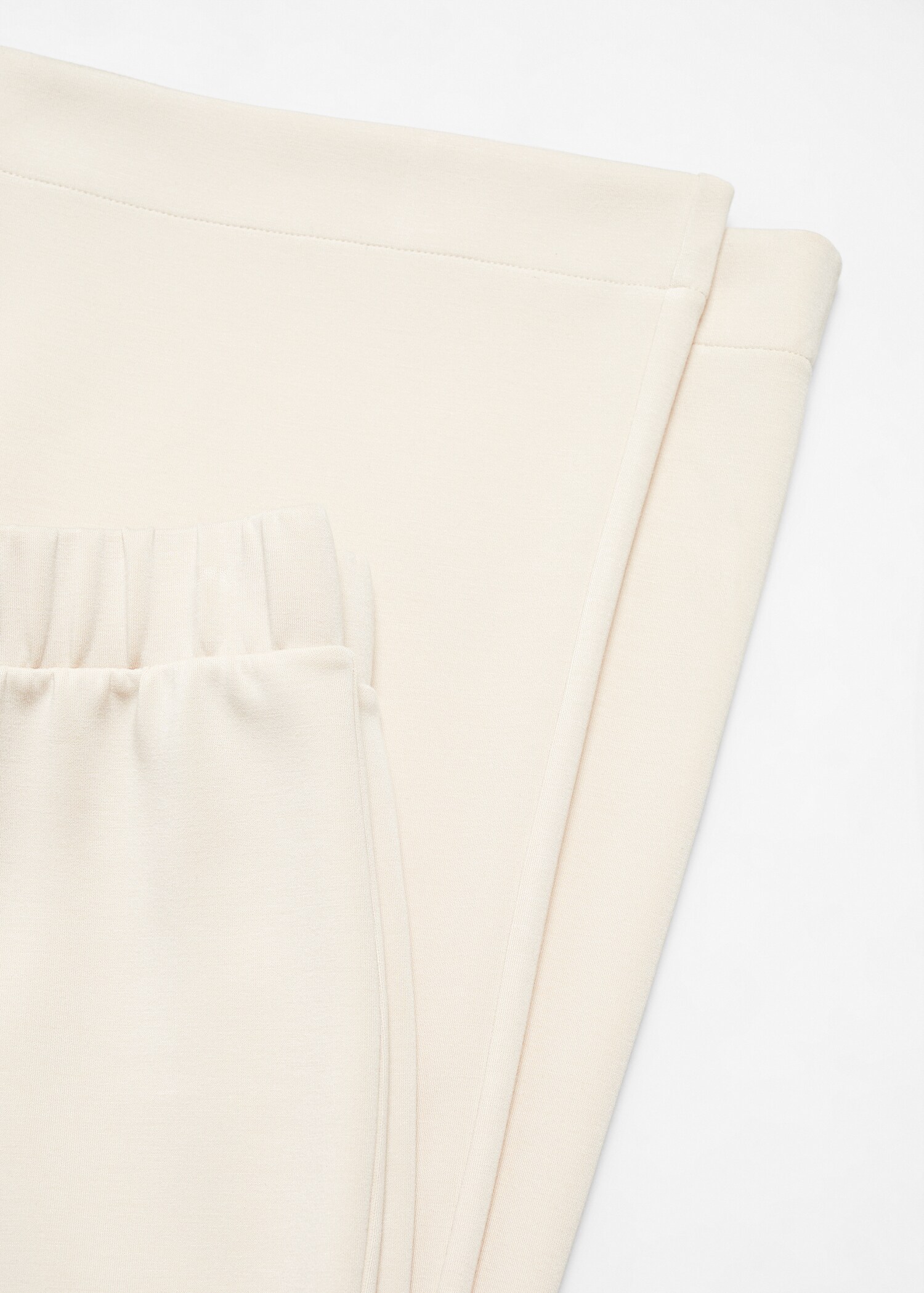 Pantalón wideleg cintura elástica - Detalle del artículo 8