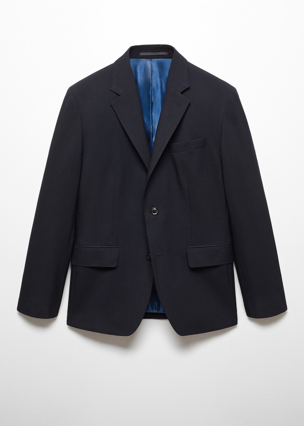 Supreme Wool Windowpane Overcoat BLACK 100% virgin wool suit