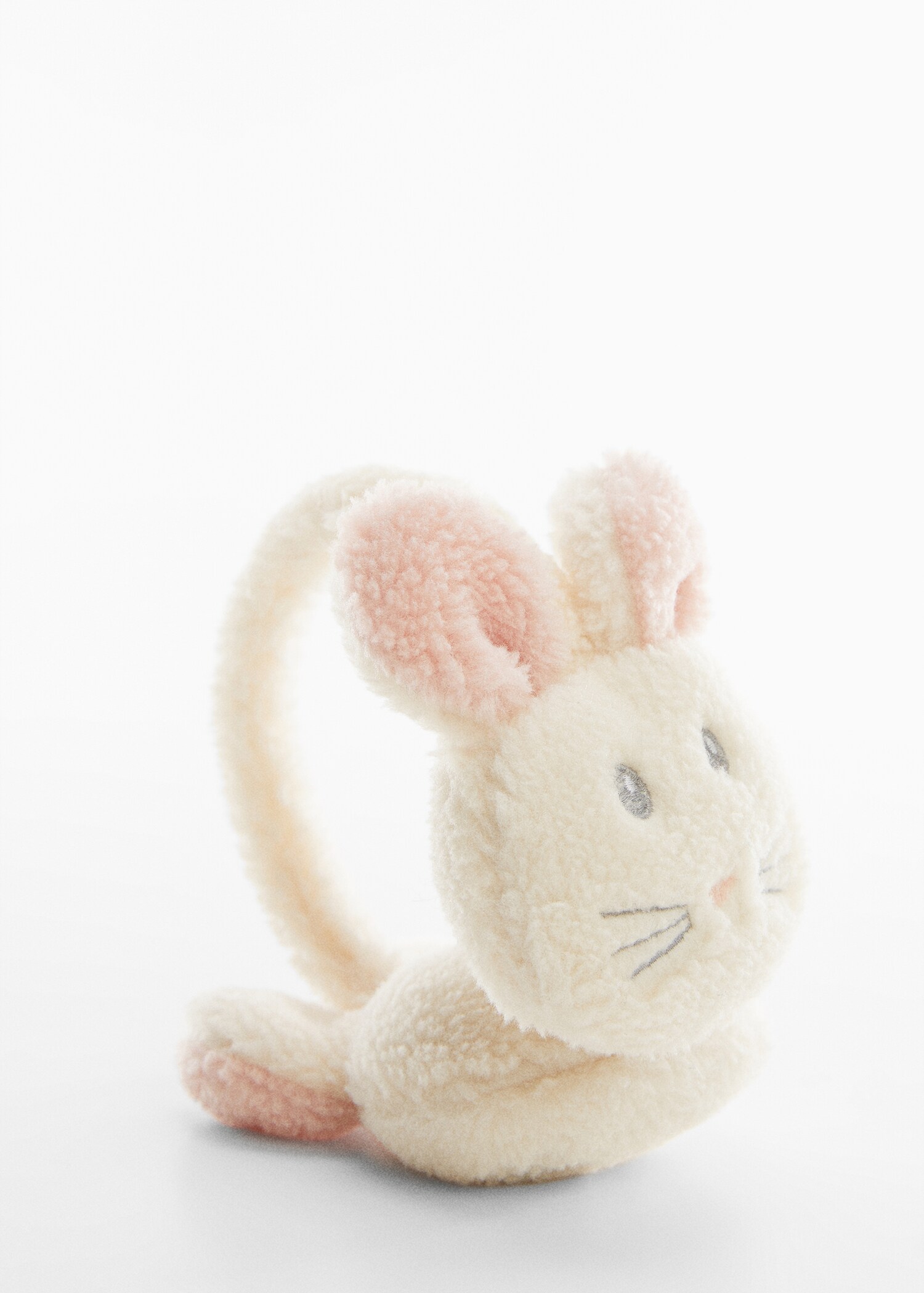 Sheepskin rabbit earmuffs - Medium plane