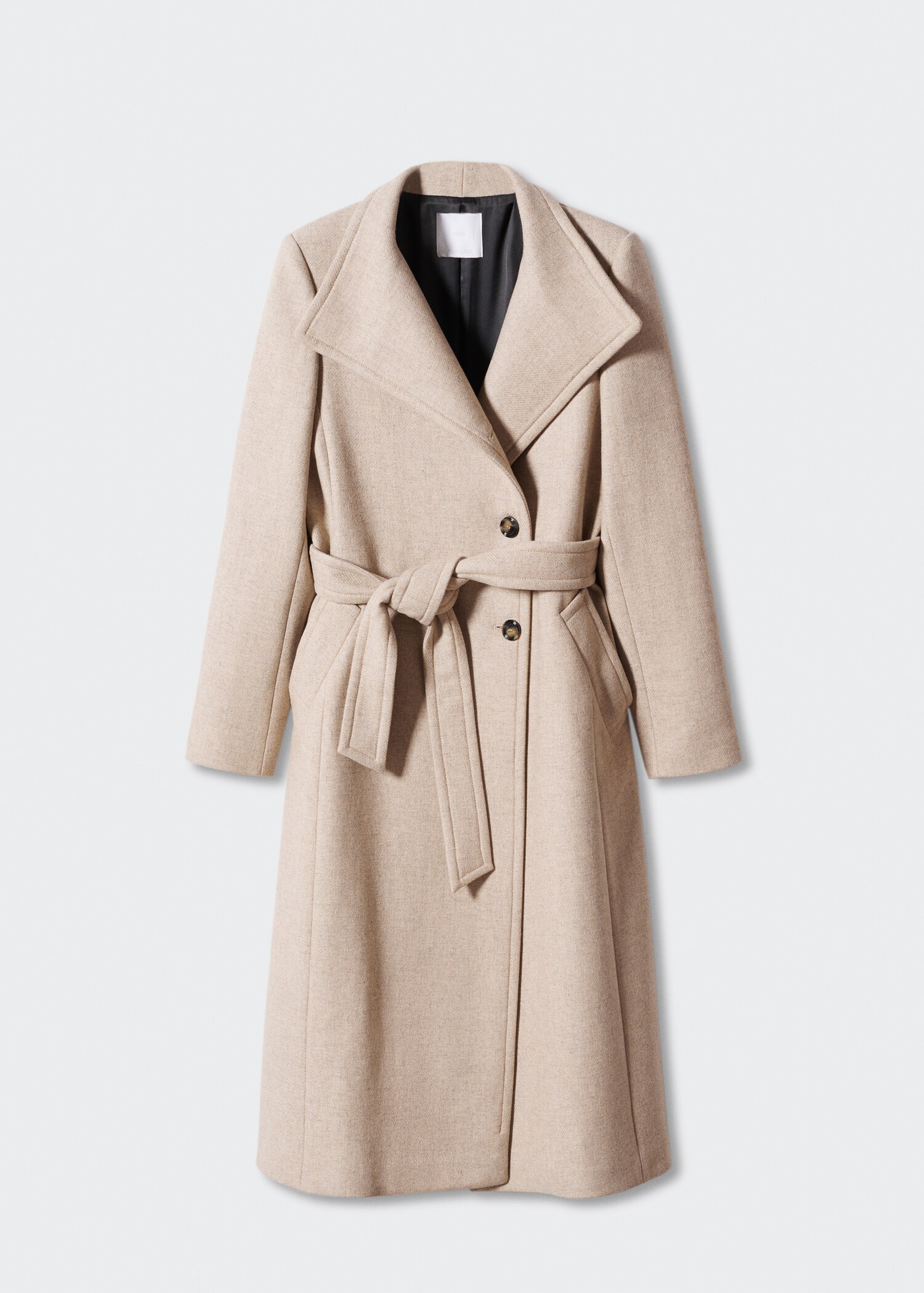 Manteau laine Manteco ceinture - Article sans modèle