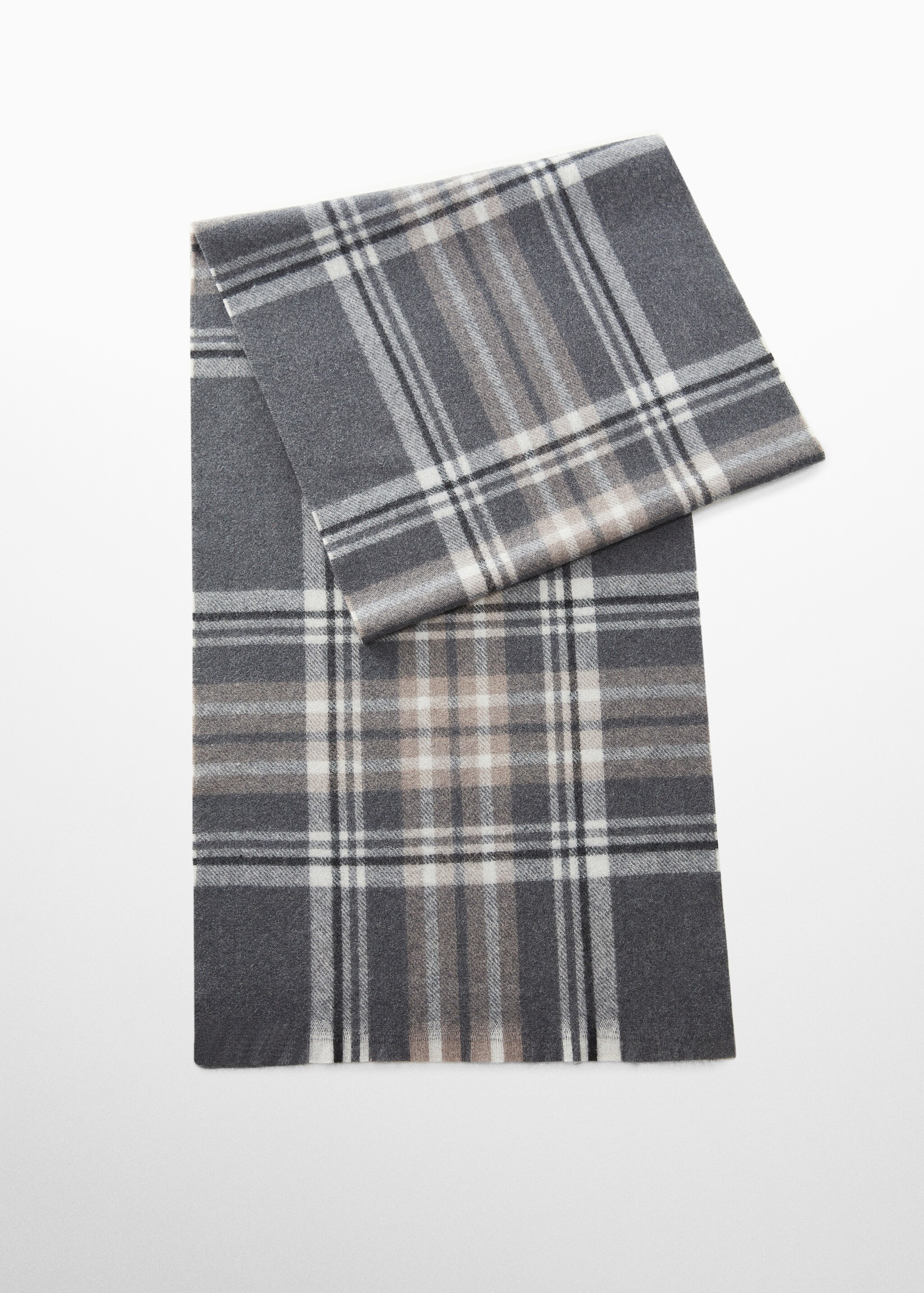 Plaid scarf - Article without model