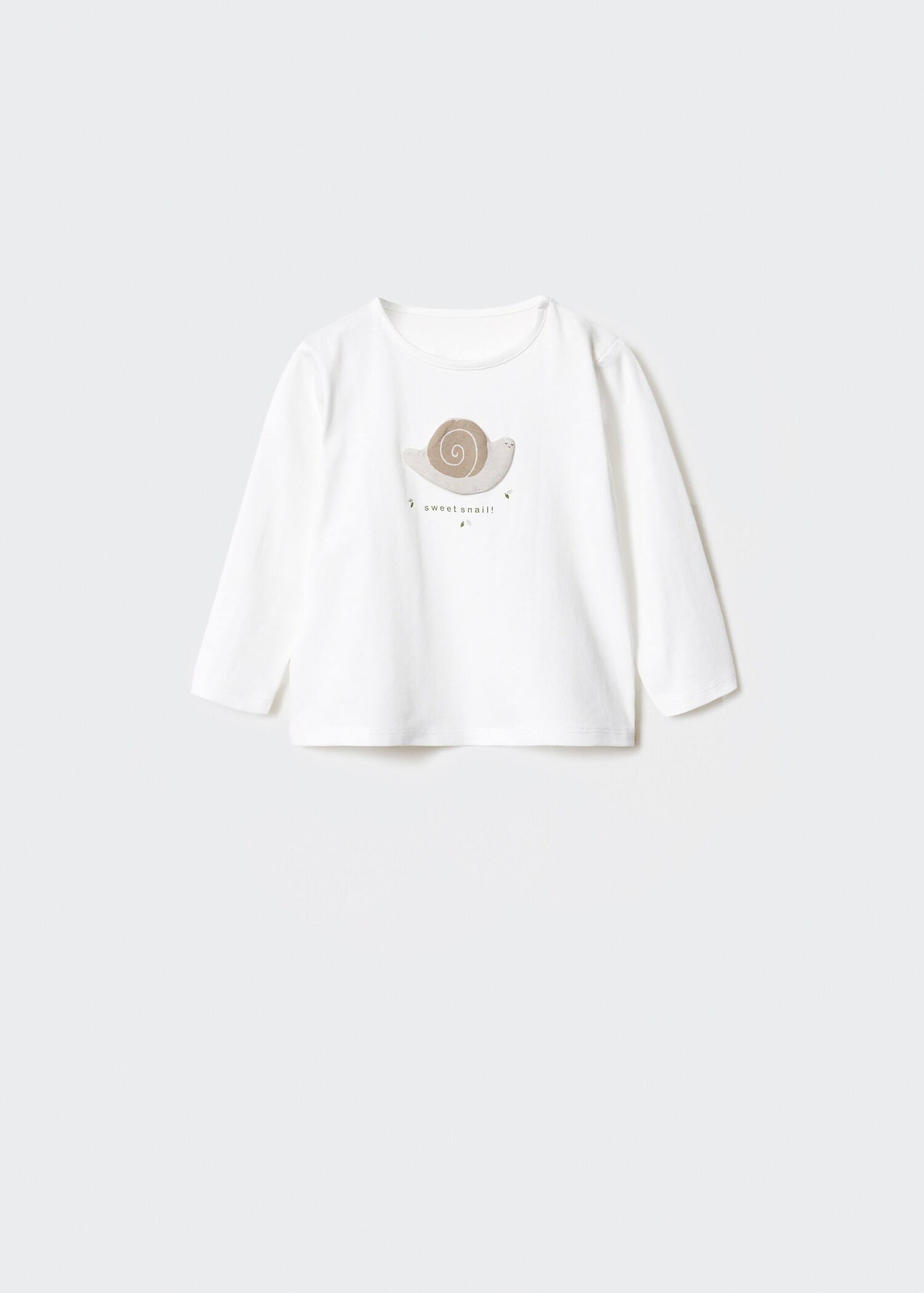 Camiseta manga larga estampada - Artículo sin modelo