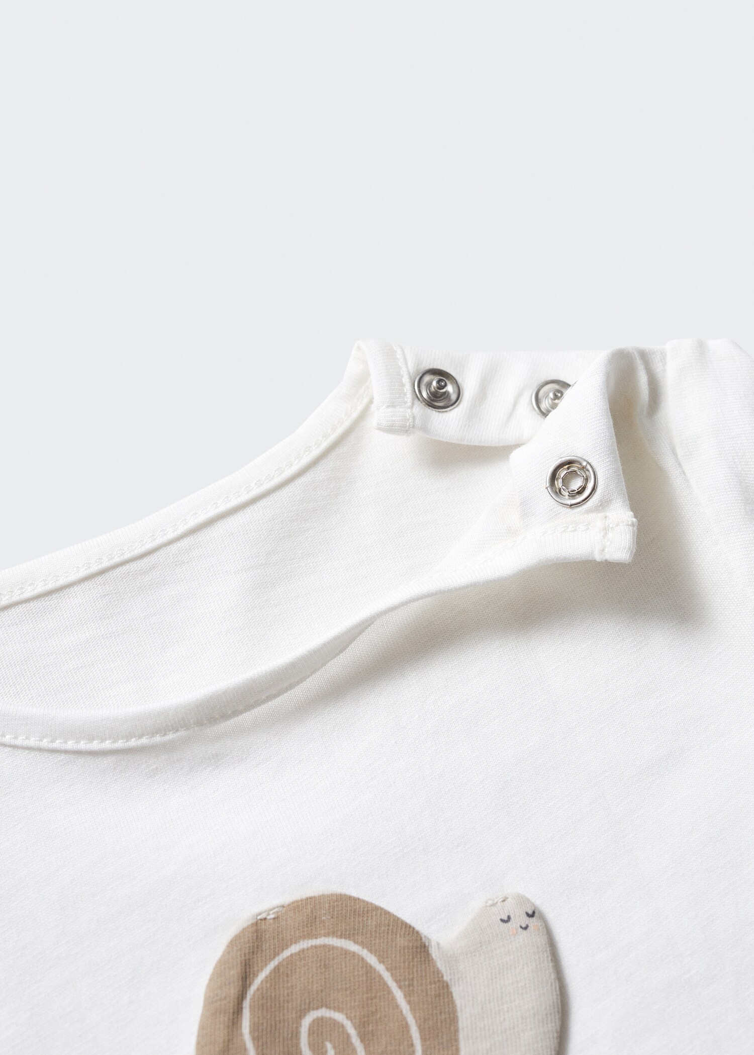 Camiseta manga larga estampada - Detalle del artículo 8