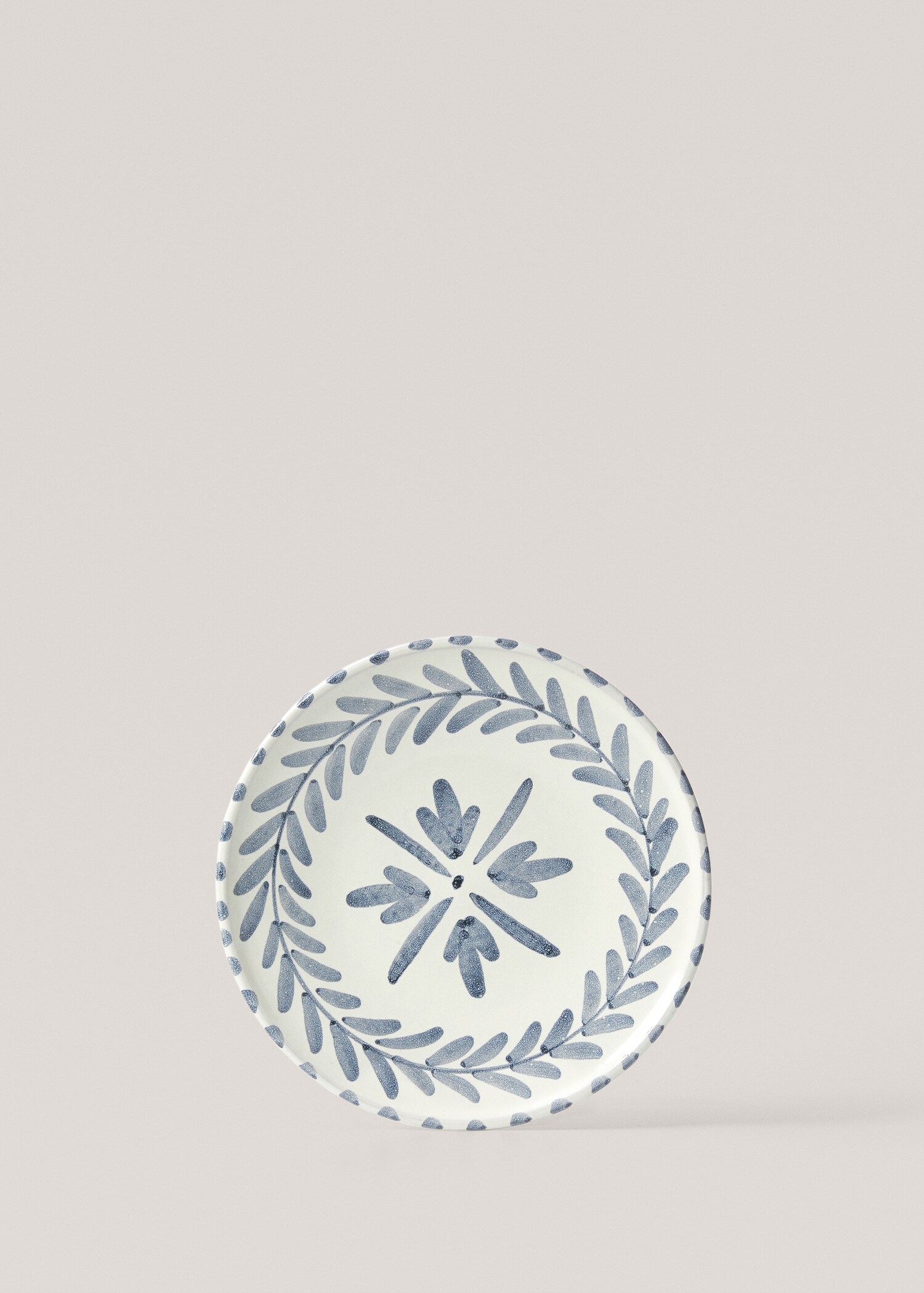 Floral dessert plate - Article without model