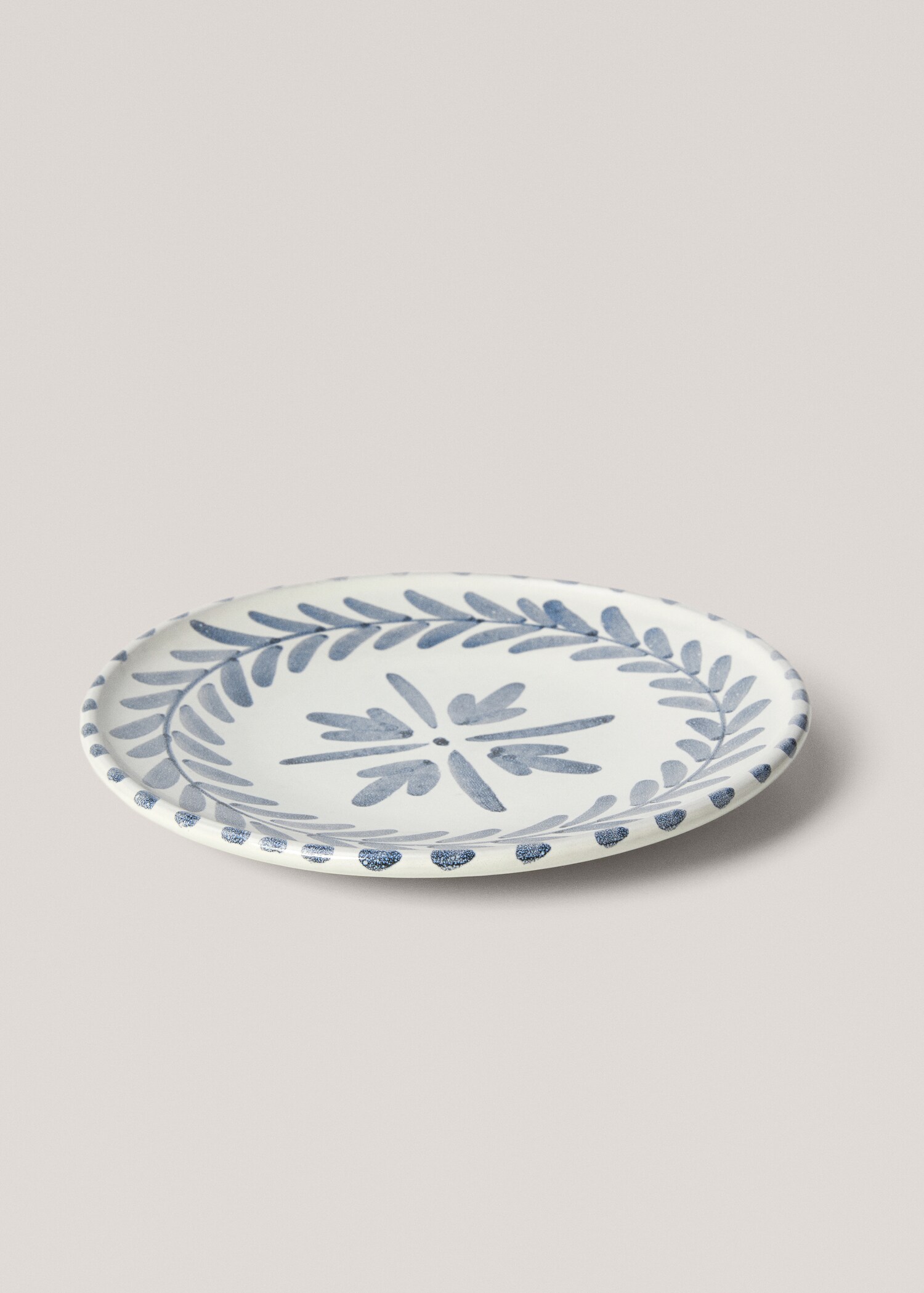 Floral dessert plate - Details of the article 1