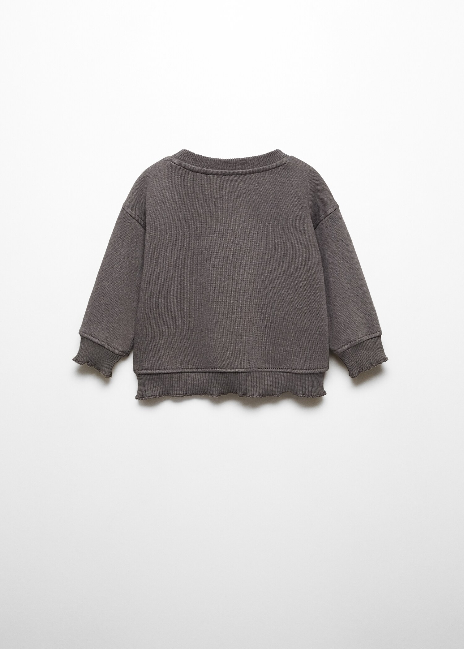 Sudadera algodón estampada - Reverso del artículo
