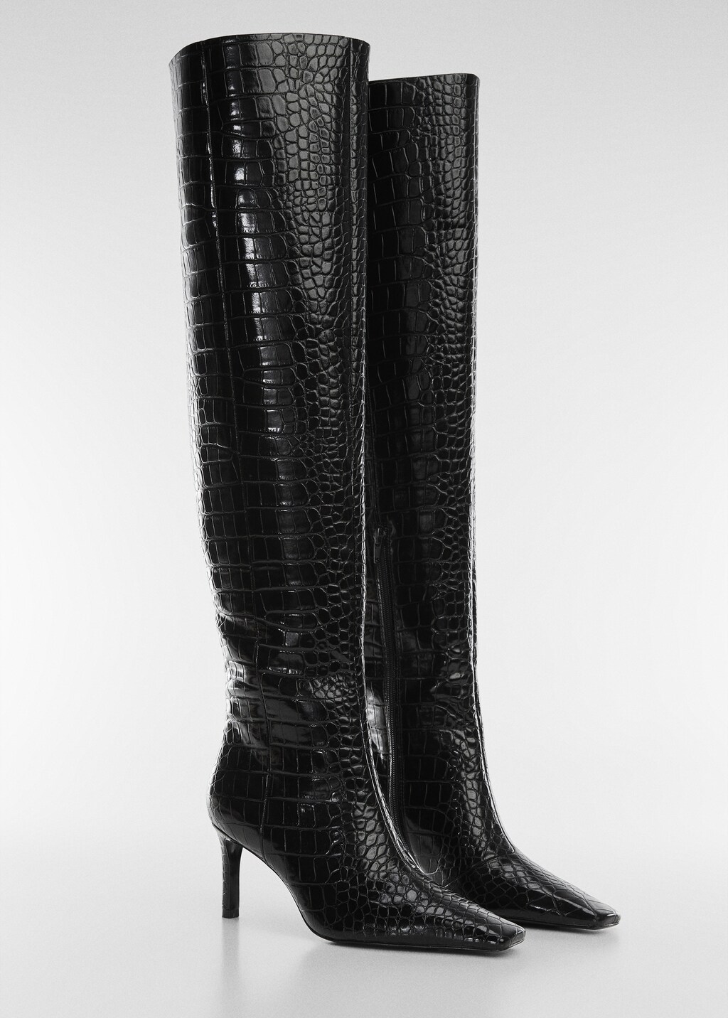 Bottes effet croco hotsell