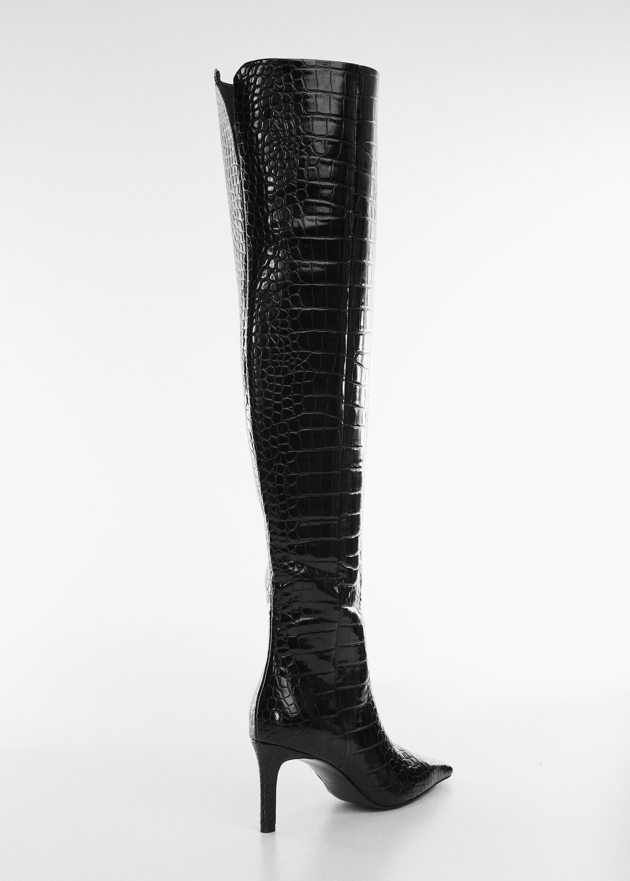 Coco-effect heeled boots - Details of the article 1