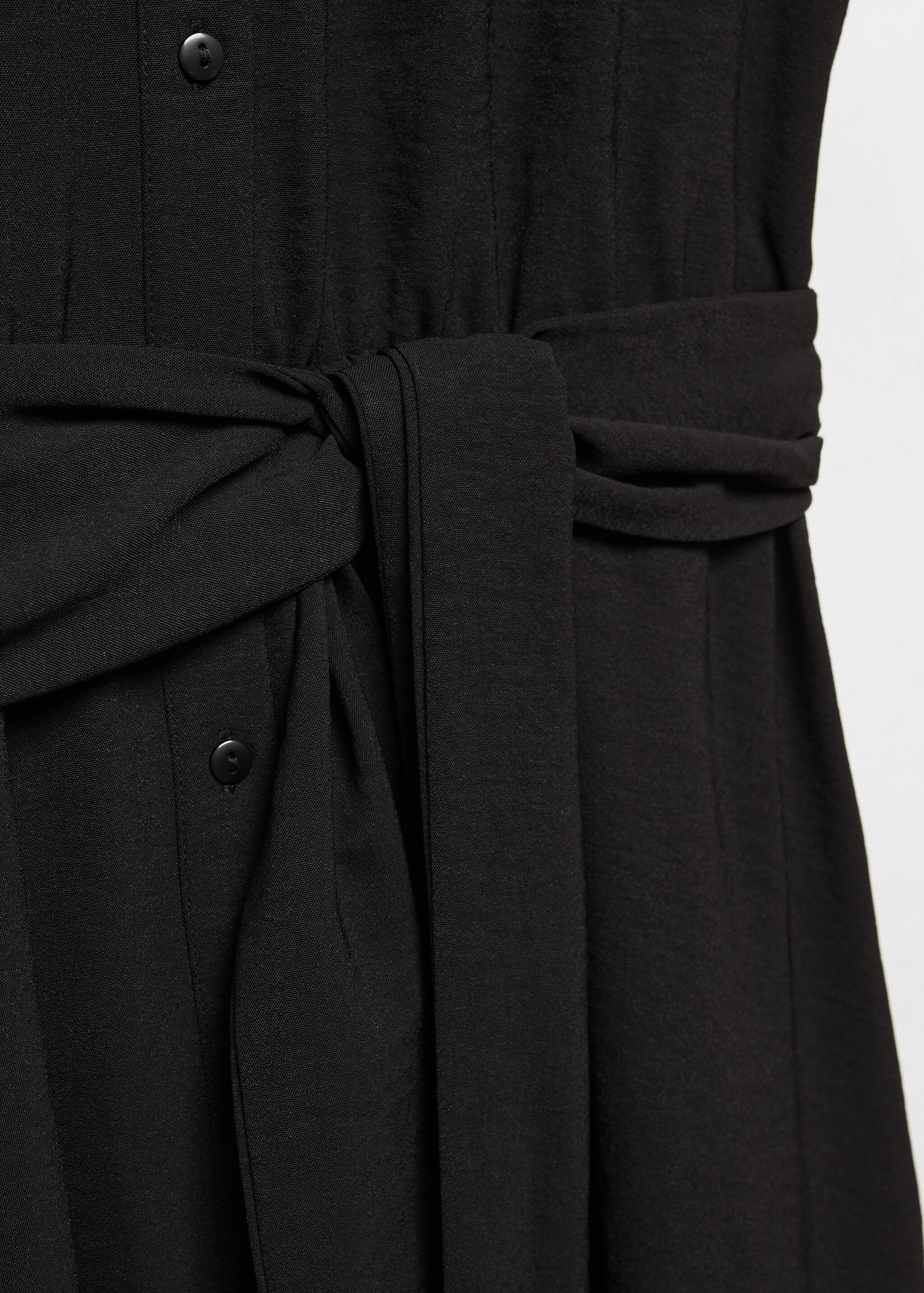Midi shirt dress - Details of the article 8