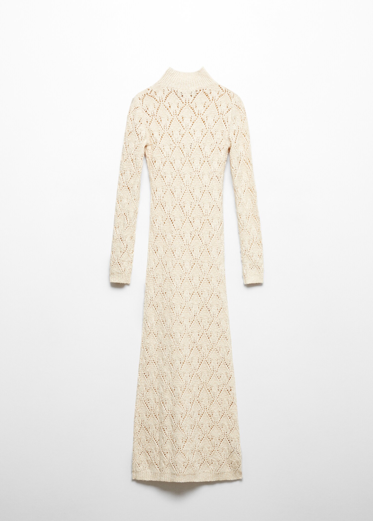 Strickkleid mit Lochmuster - Artikel ohne Model