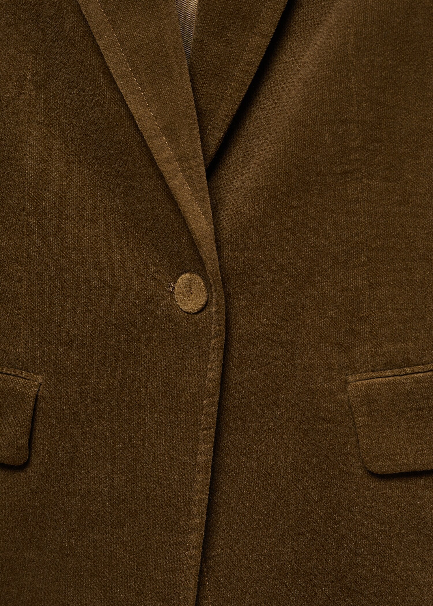 Veste costume velours ras - Détail de l'article 8