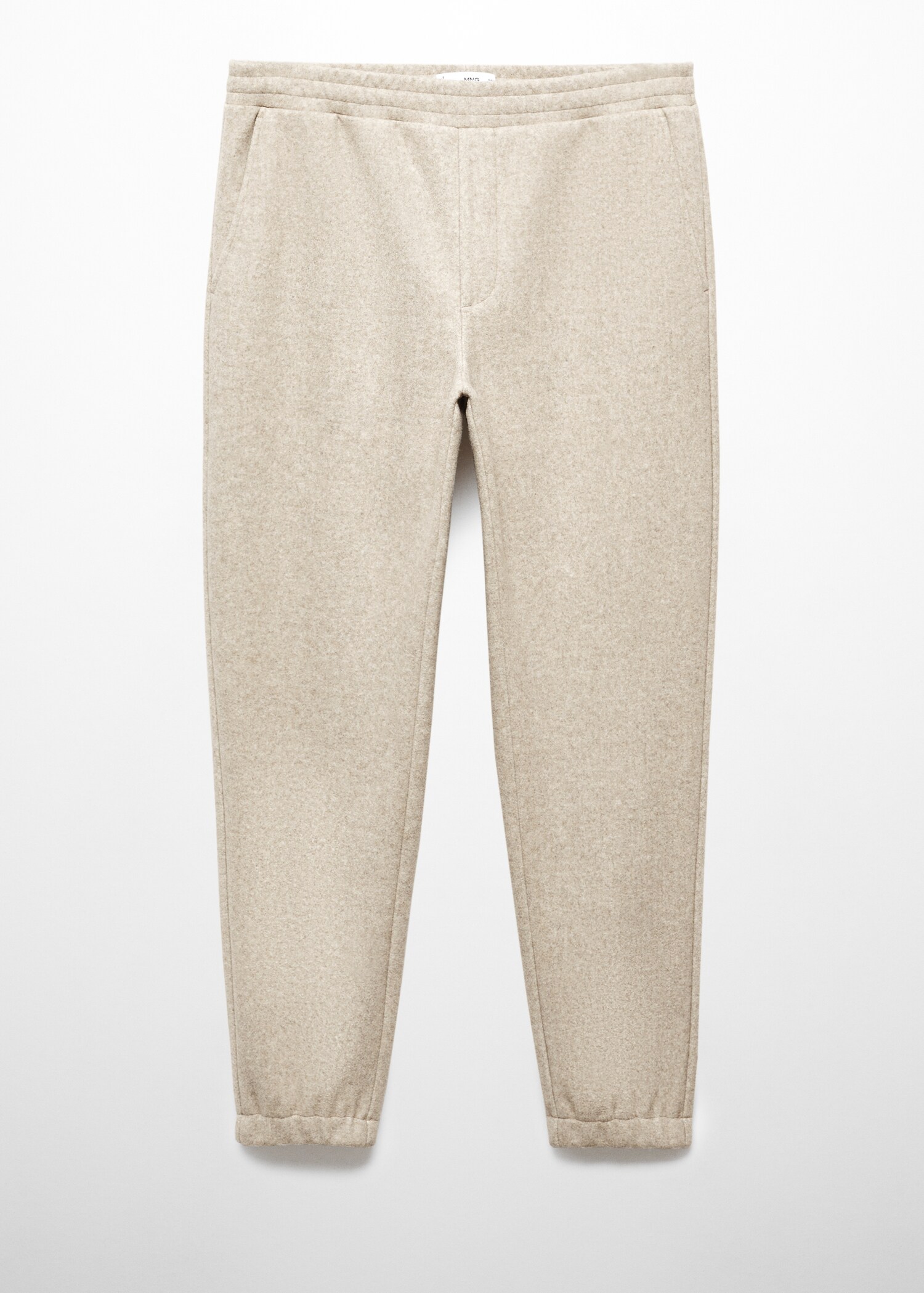 Flannel jogger pants - Article without model