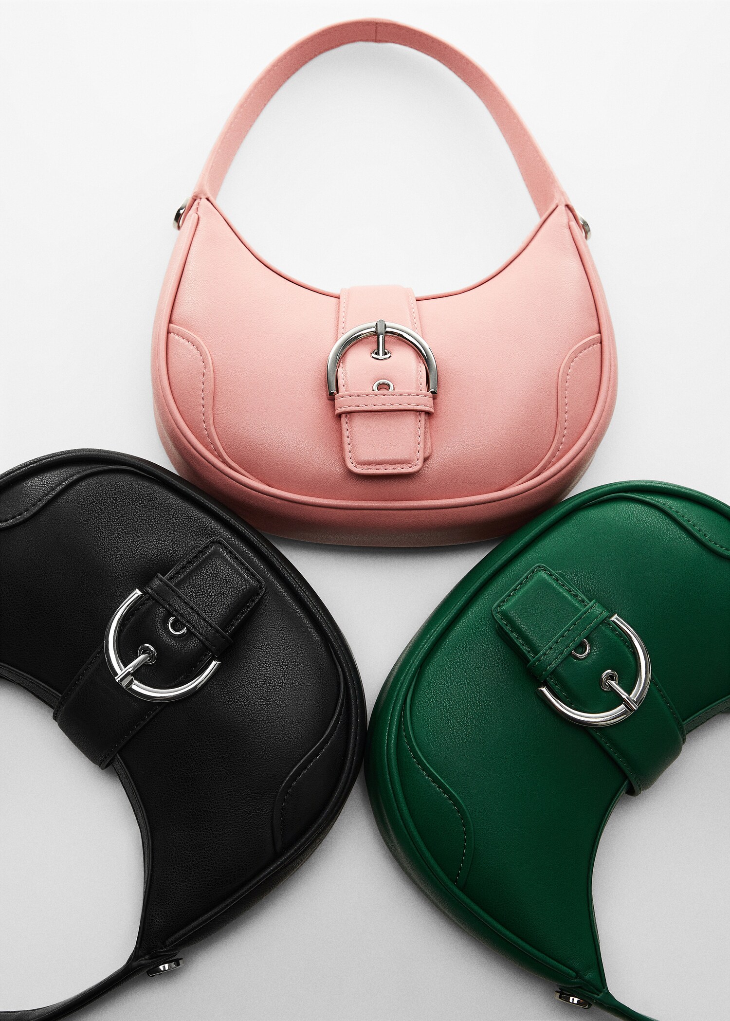 Buckle bag with double handle  - Details of the article 5