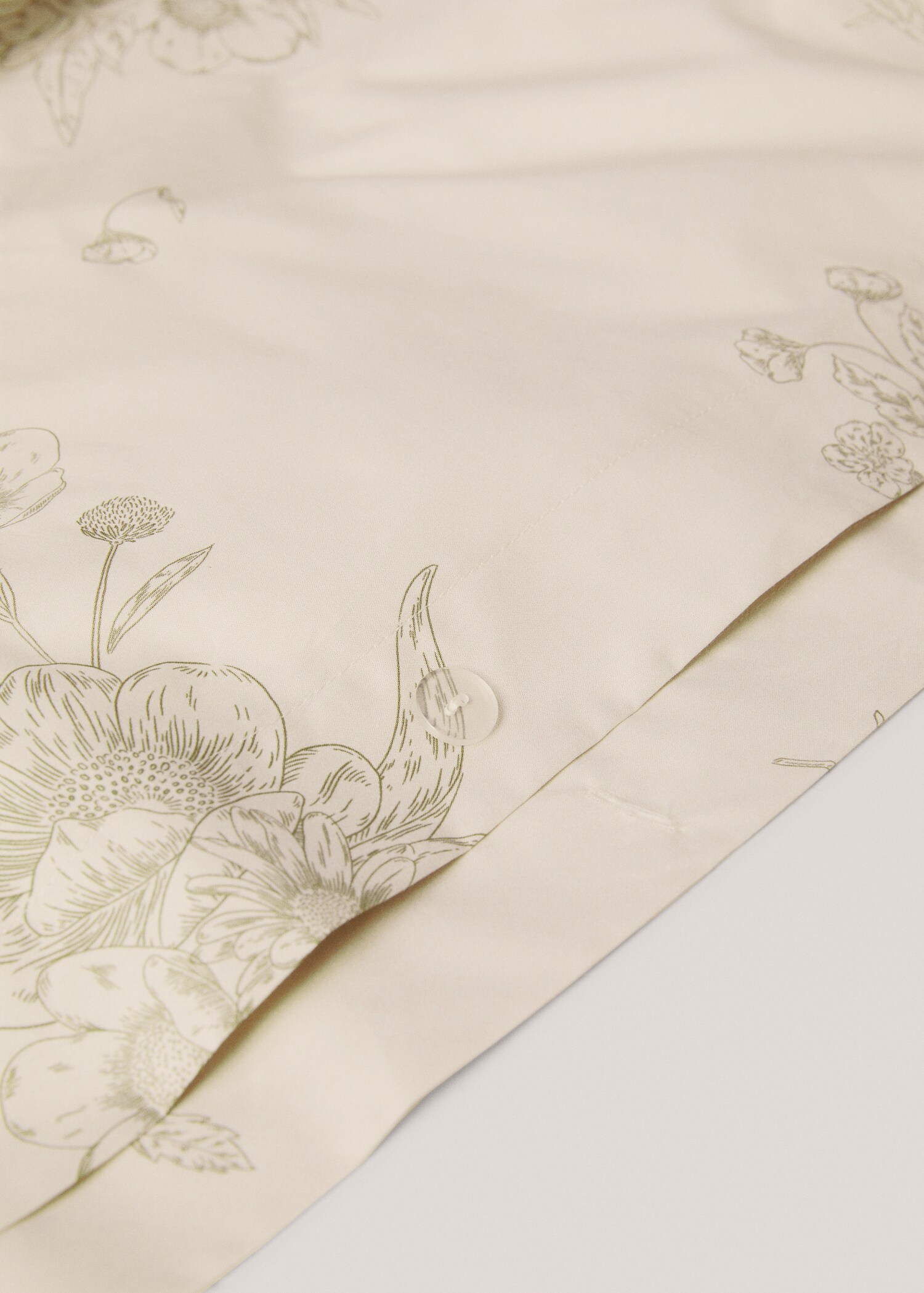 Blommigt påslakan 135 cm säng - Detaljer om artikeln 1