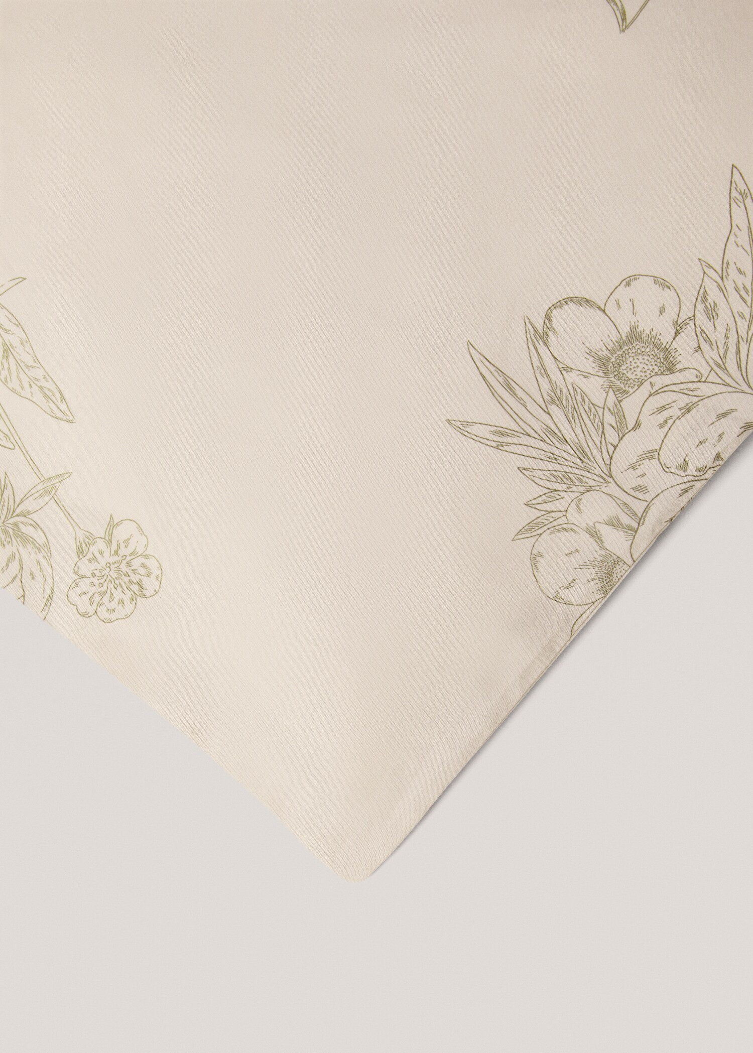 Blommigt påslakan 135 cm säng - Detaljer om artikeln 3