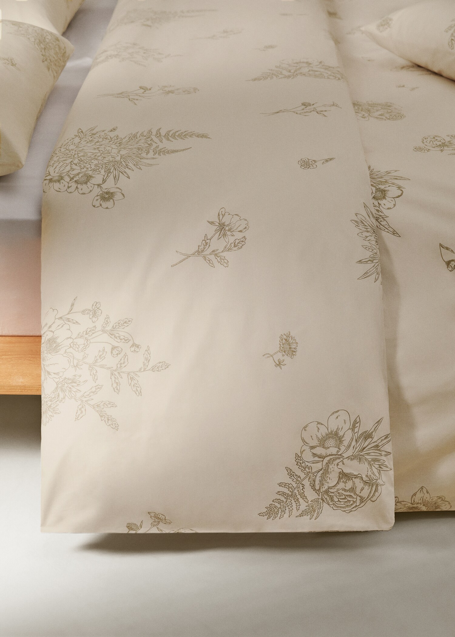 Blommigt påslakan 135 cm säng - Detaljer om artikeln 8
